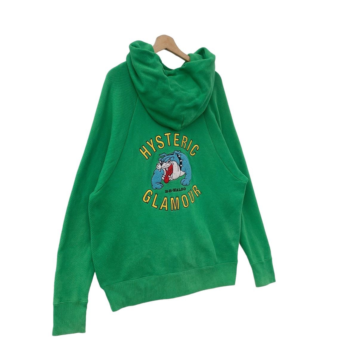 Hysteric Glamour × Japanese Brand × Vintage 80s B.b Waldo Embroidered Logo Hoodie Size US L / EU 52-54 / 3 - 3 Thumbnail