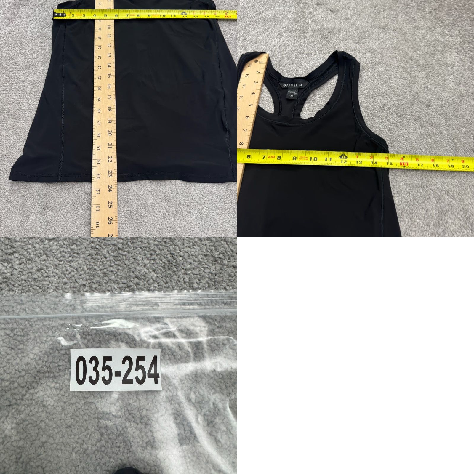 Athleta VINTAGE Athleta Women's Tank Top XS Black Sleeveless Athletic Gym Activewear Size XS Sports Size XS / US 0-2 / IT 36-38 - 8 Thumbnail