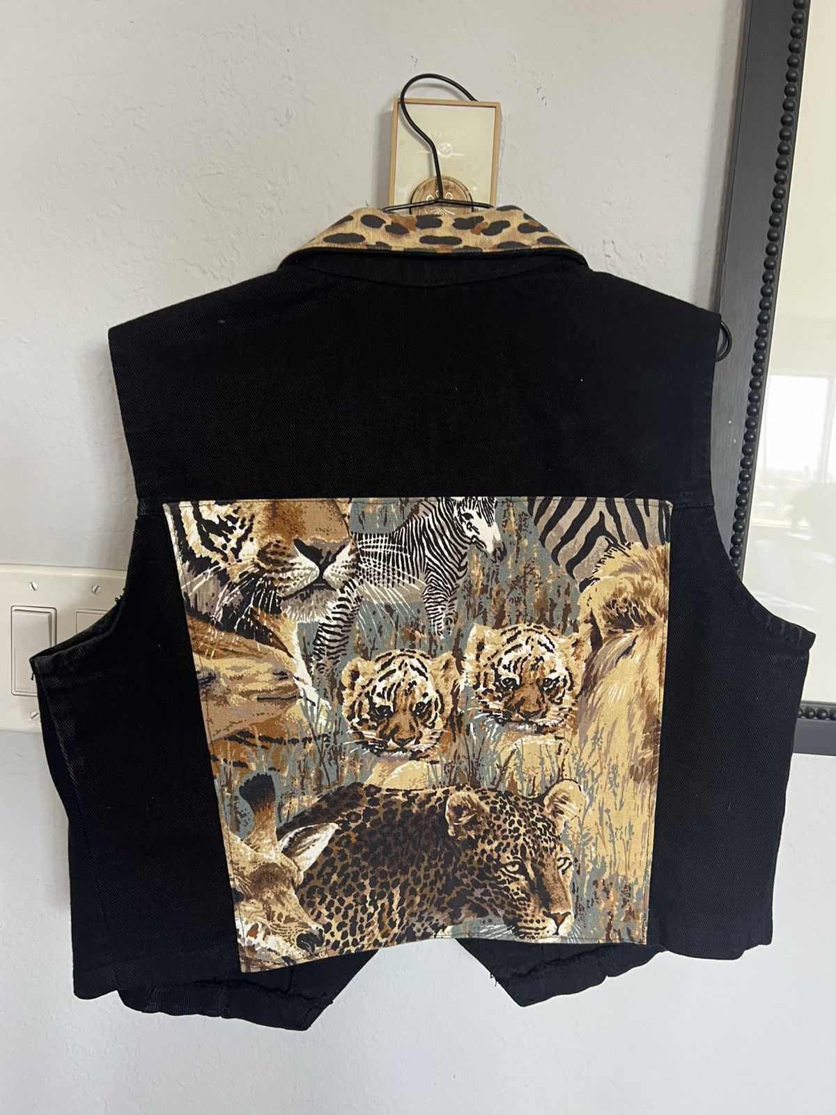 Vintage Vintage safari denim vest Size S / US 4 / IT 40 - 4 Thumbnail