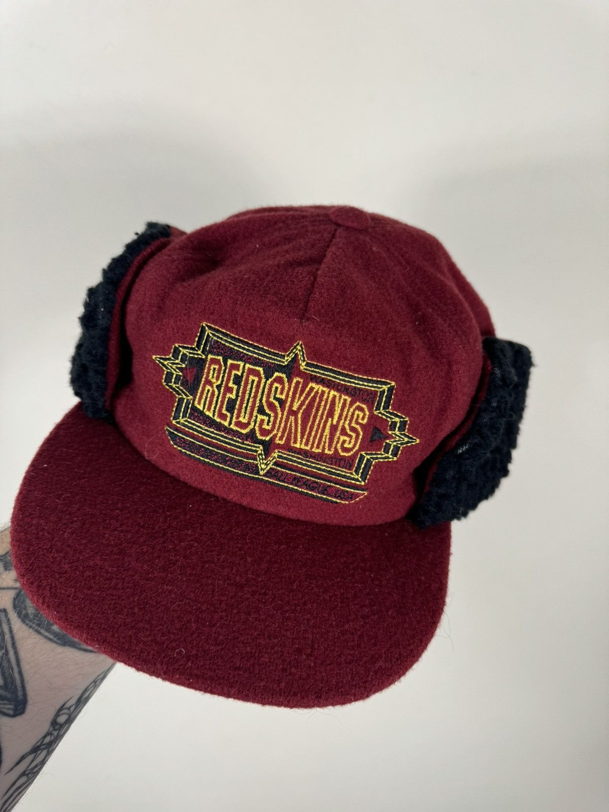 NFL × Vintage Vintage 1991 NFL Redskins Flat Dog Cap Campri TeamLine Size ONE SIZE - 2 Thumbnail