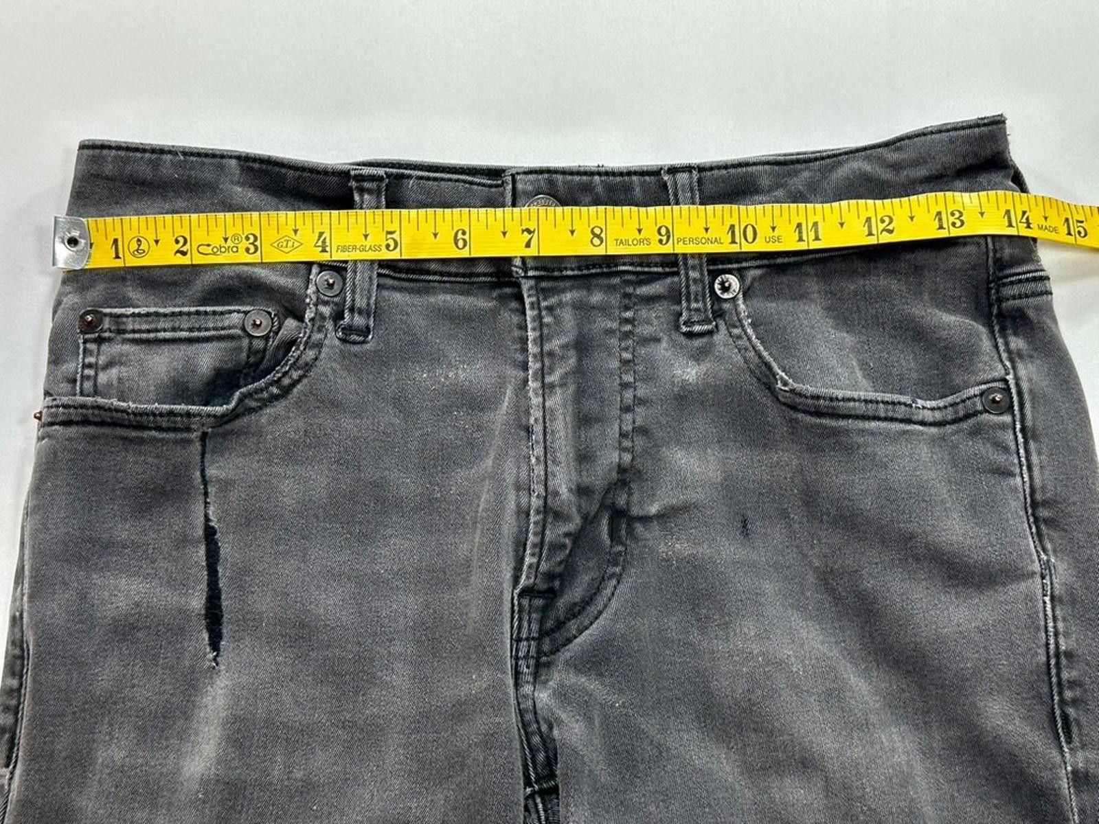 American Eagle Outfitters American Eagle Distressed Flex Denim Jeans Gray Mens 28/30 Size US 28 / EU 44 - 8 Thumbnail