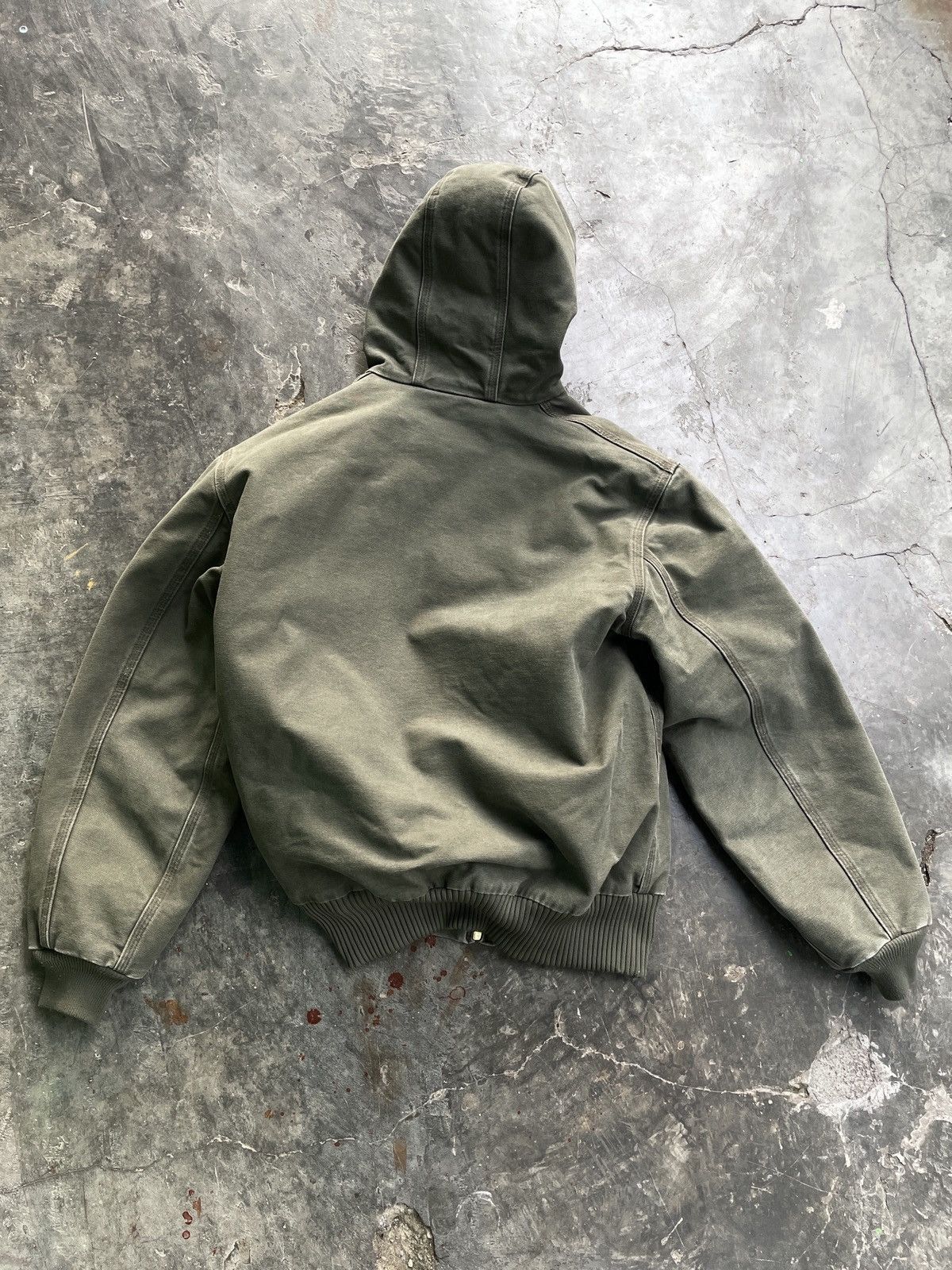 Carhartt FADED ARMY GREEN VINTAGE CARHARTT ACTIVE JACKET J130 ARG ERD Size US M / EU 48-50 / 2 - 4 Thumbnail