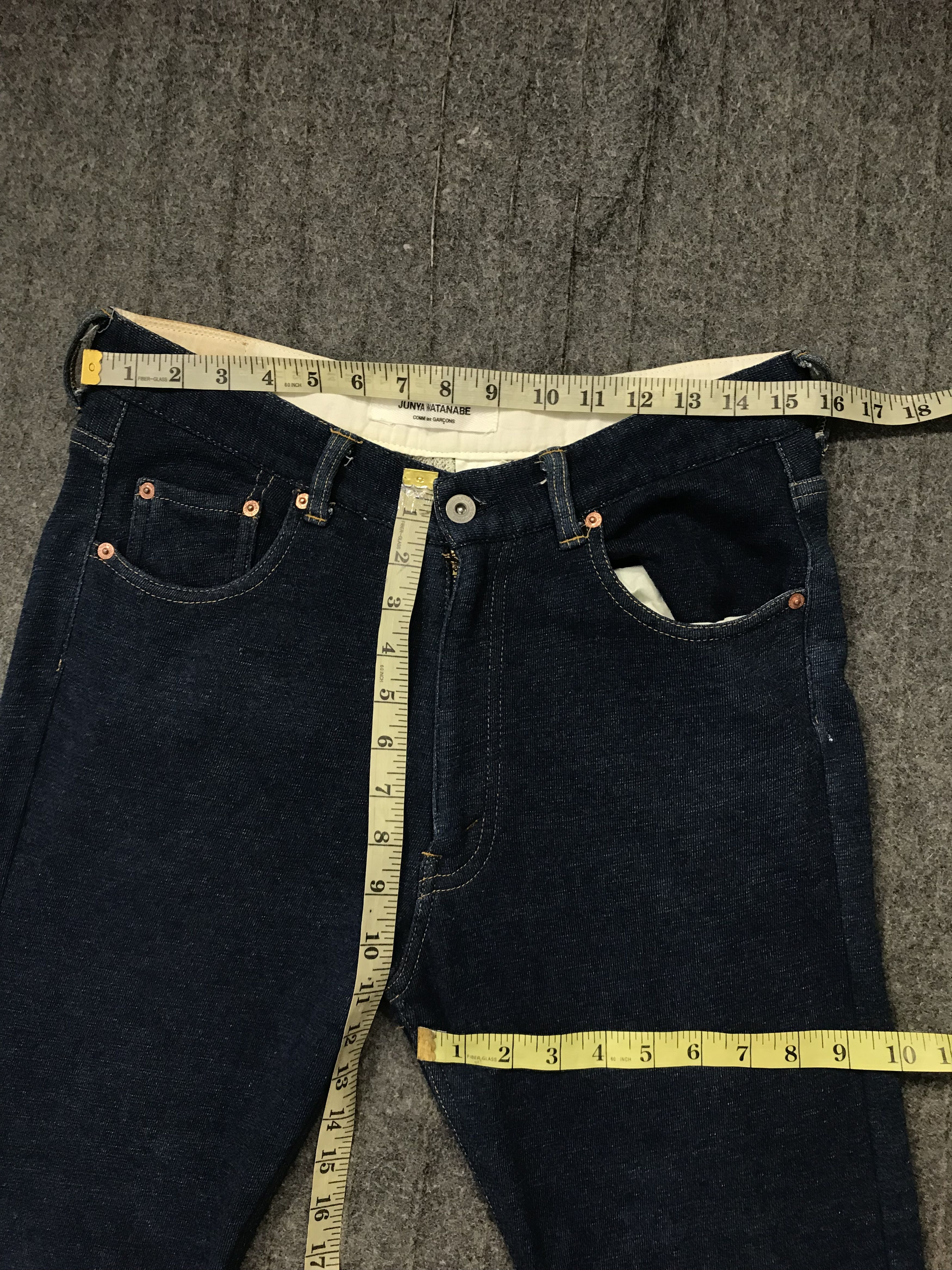 Comme des Garcons Comme des Garcons Junya Watanabe Zipper Denim Jeans Size US 31 - 15 Thumbnail