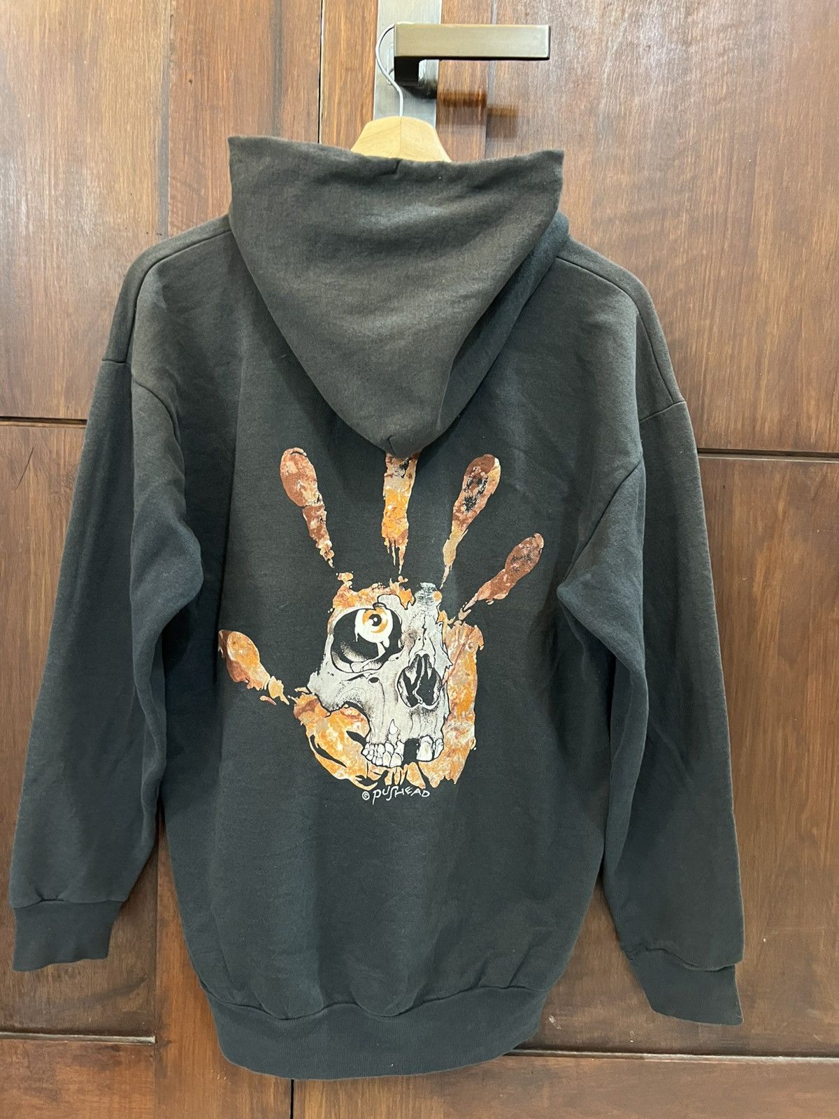 Vintage Vintage 90’s Pushead Hoodies Size US M / EU 48-50 / 2 - 1 Thumbnail