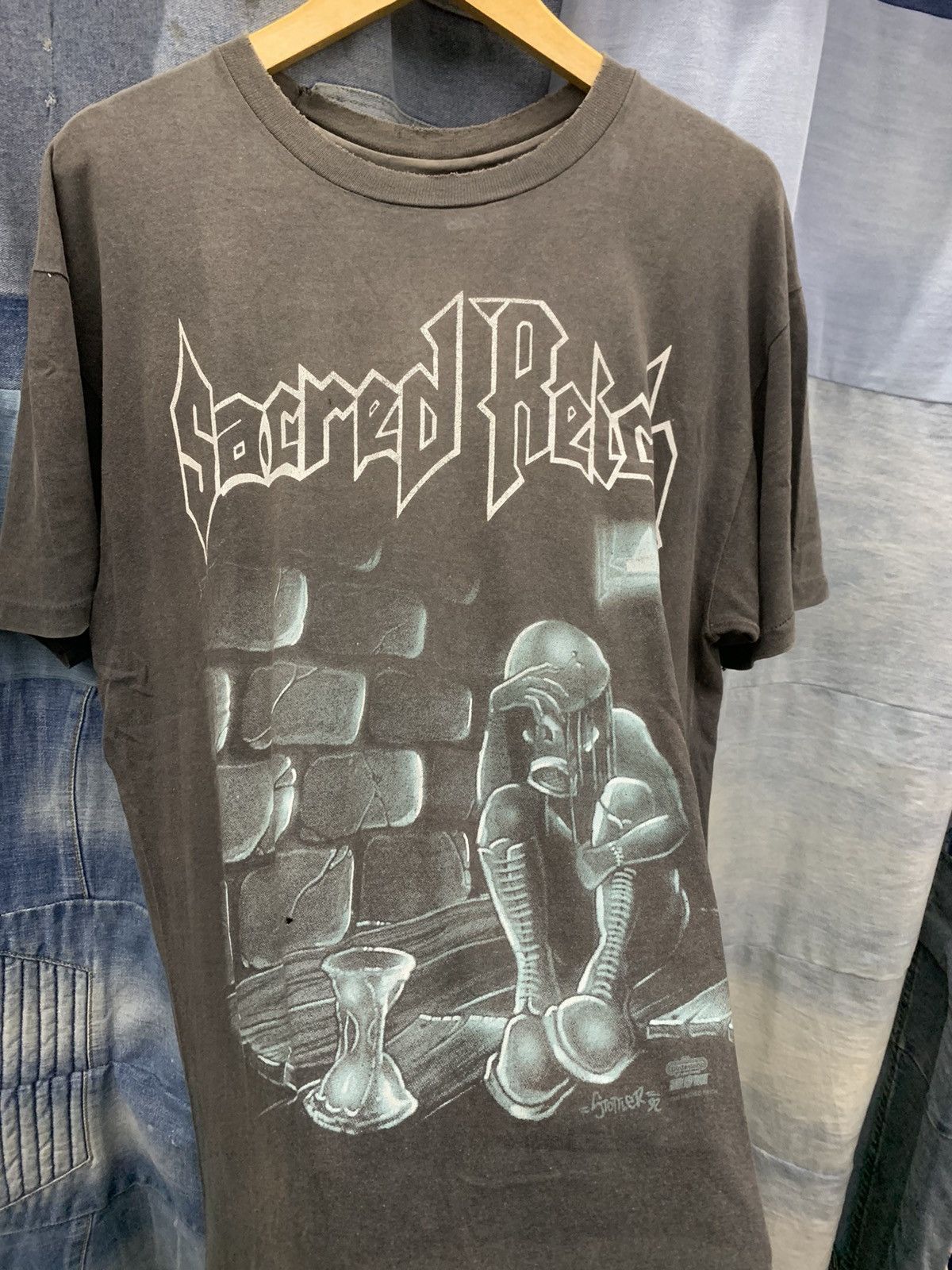 Band Tees × Vintage Saared Reich 90s Size US L / EU 52-54 / 3 - 5 Thumbnail