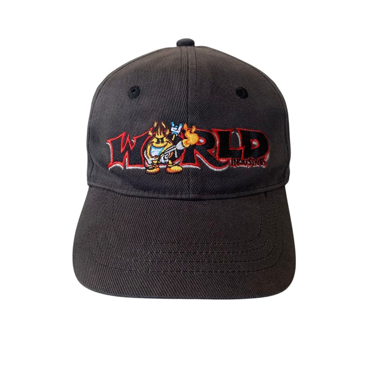 World Industries [SOLD] vintage 90s world industries hats flexfit Size 36 - 1 Thumbnail