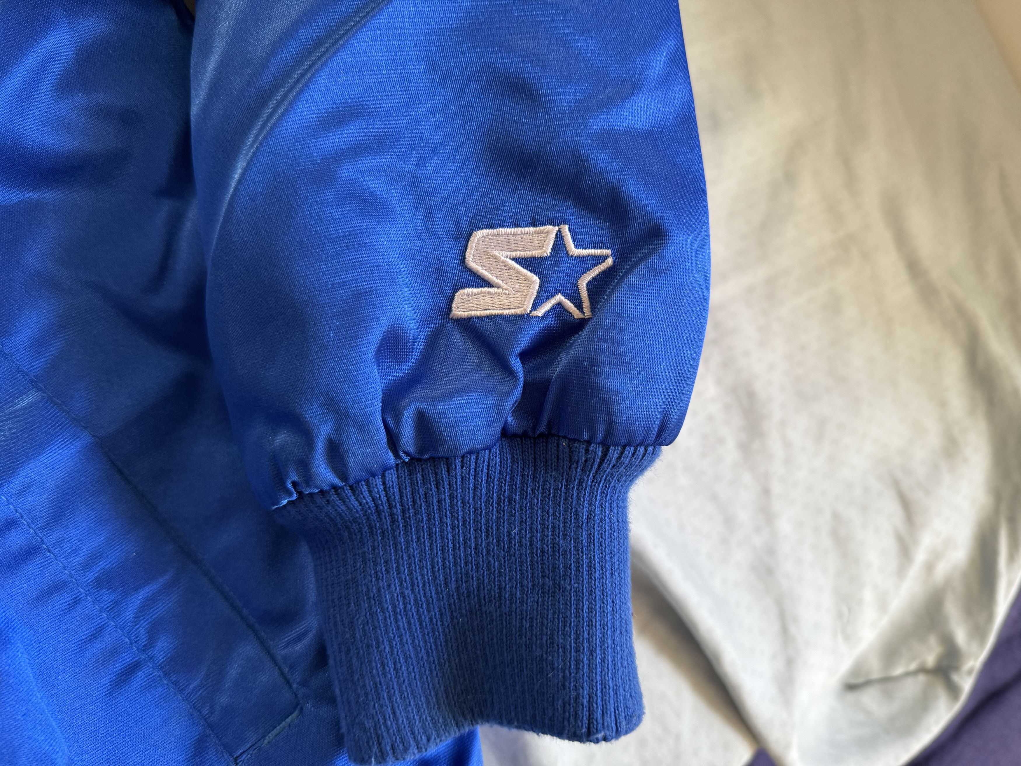 Starter Starter New York Knicks Satin Bomber Jacket Medium Size US M / EU 48-50 / 2 - 7 Thumbnail