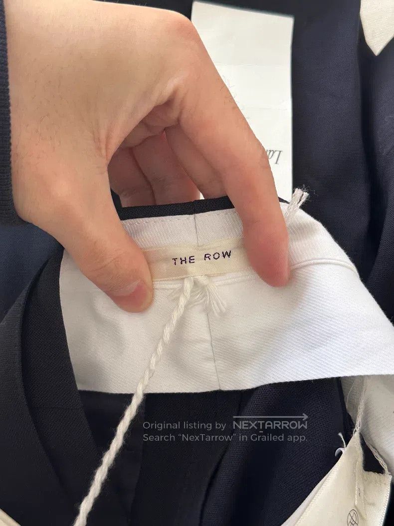 The Row The Row size 2 Navy blue wool trousers Size 24" / US 00 / IT 34 - 8 Thumbnail