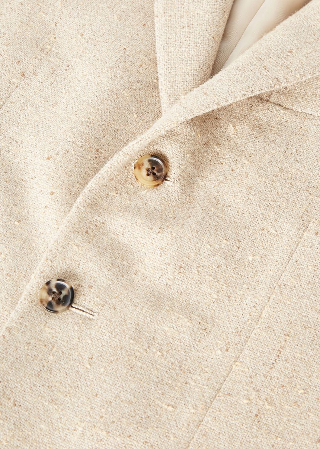 Loro Piana o1w1db10825 FAO6498 Torino Jacket in Ivory Size US M / EU 48-50 / 2 - 7 Thumbnail
