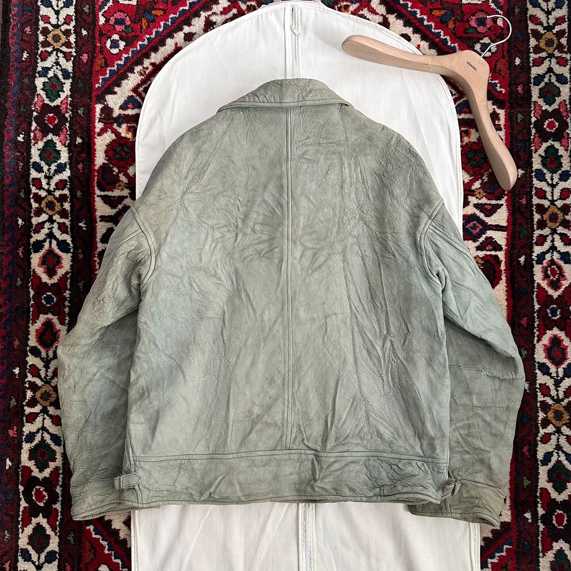 Visvim VISVIM 24SS DUNLOP JKT IT Leather Jacket Size US L / EU 52-54 / 3 - 3 Thumbnail