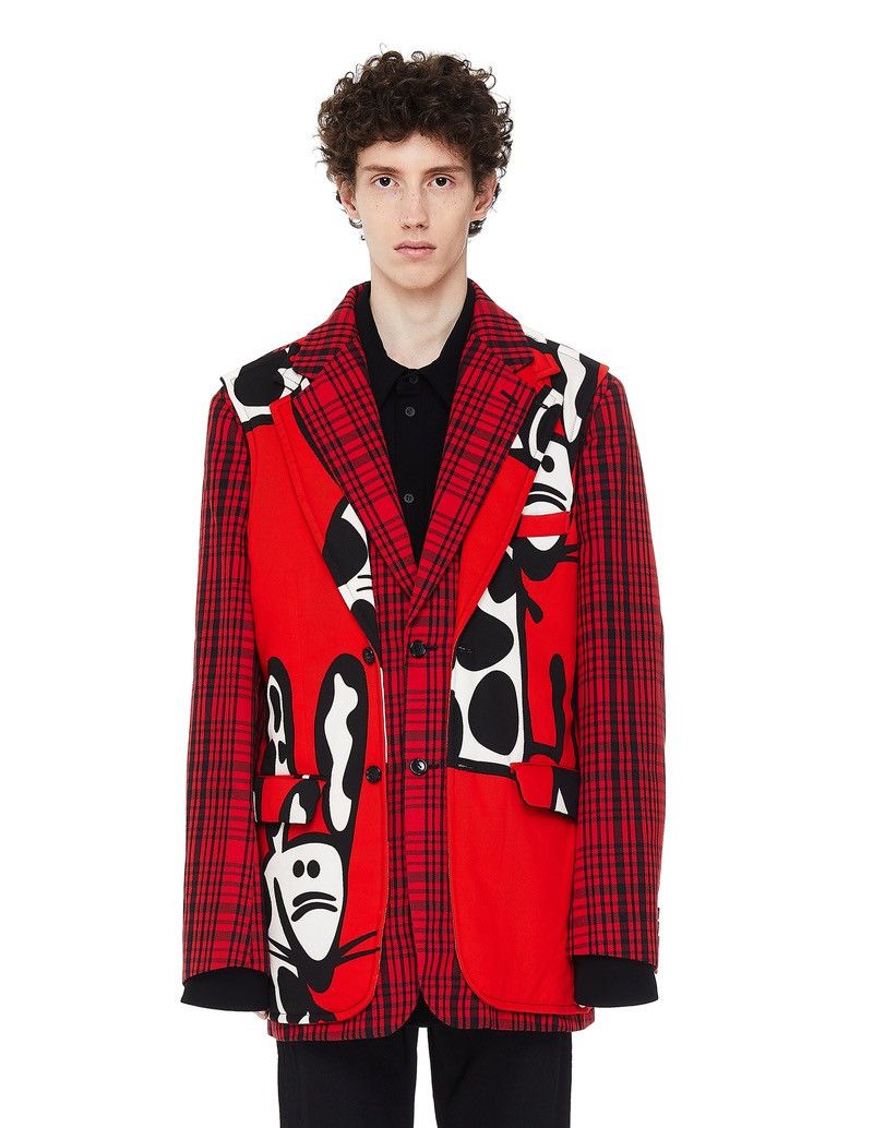 Comme des Garcons Homme Plus Comme Des Garcons Homme Plus - Check Printed Jacket Size US M / EU 48-50 / 2 - 1 Thumbnail