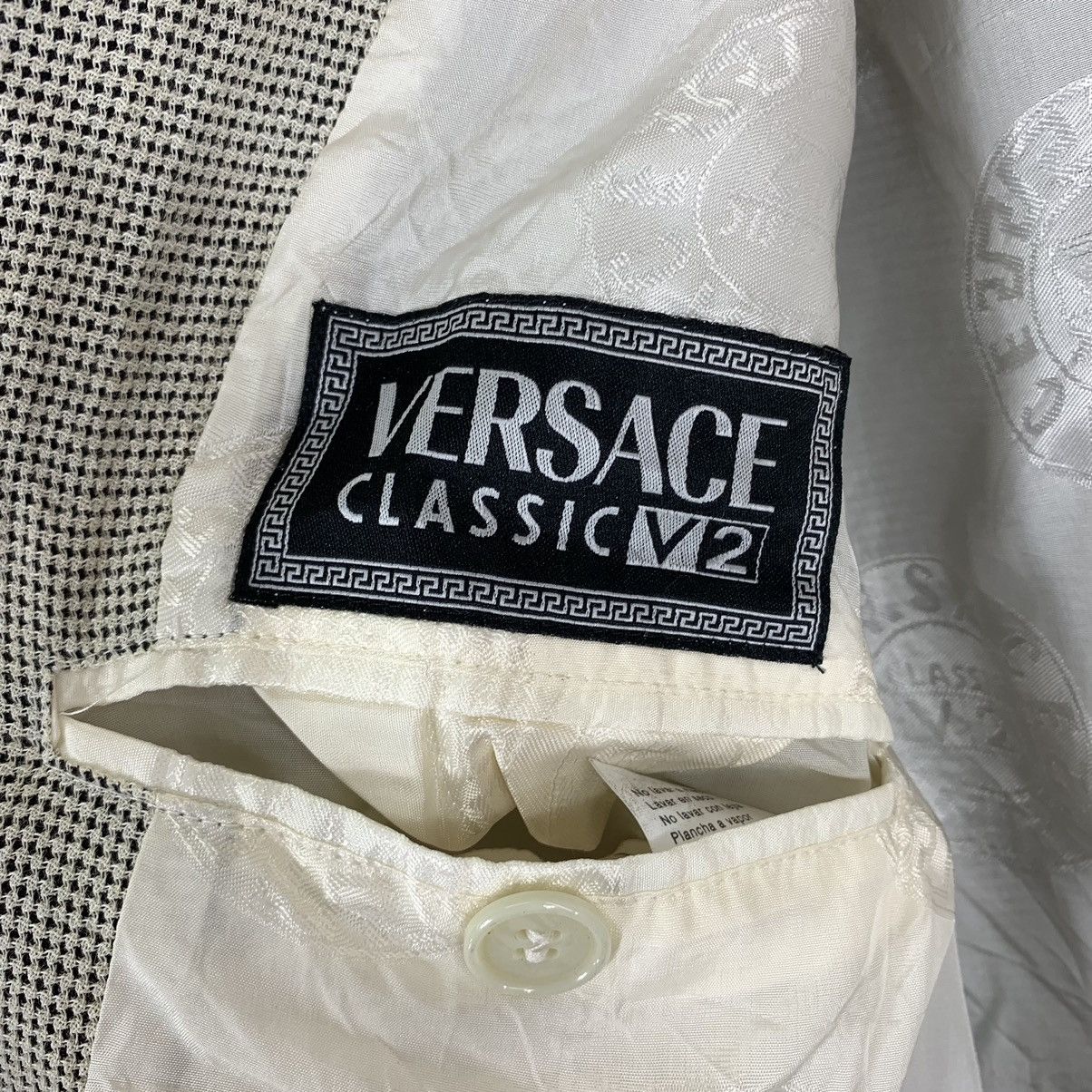 Versace Vintage Versace Classic V2 Blazer Coat Size US M / EU 48-50 / 2 - 7 Thumbnail