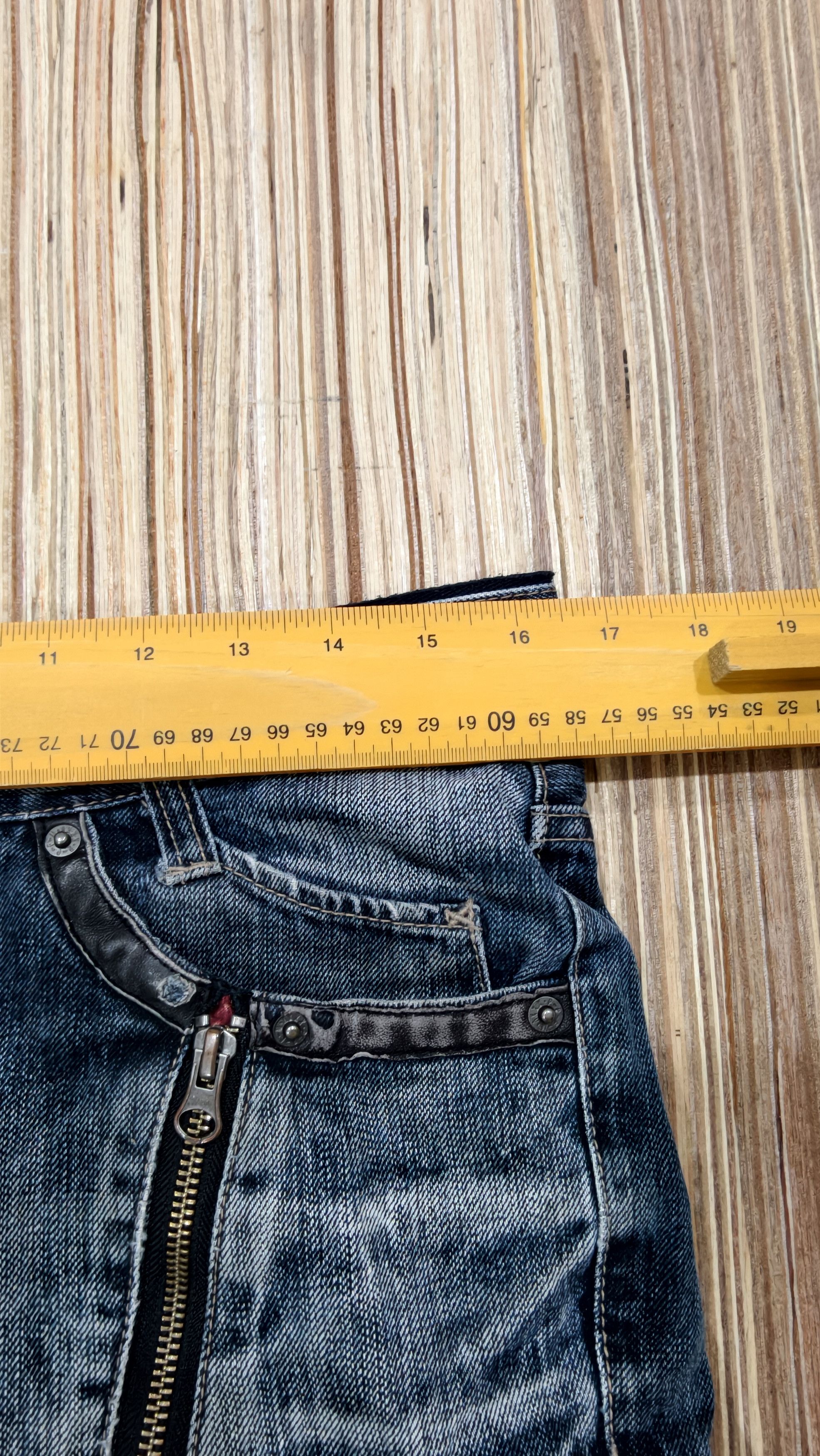 PPFM Beautiful PPFM bondage jeans Size US 33 - 7 Thumbnail