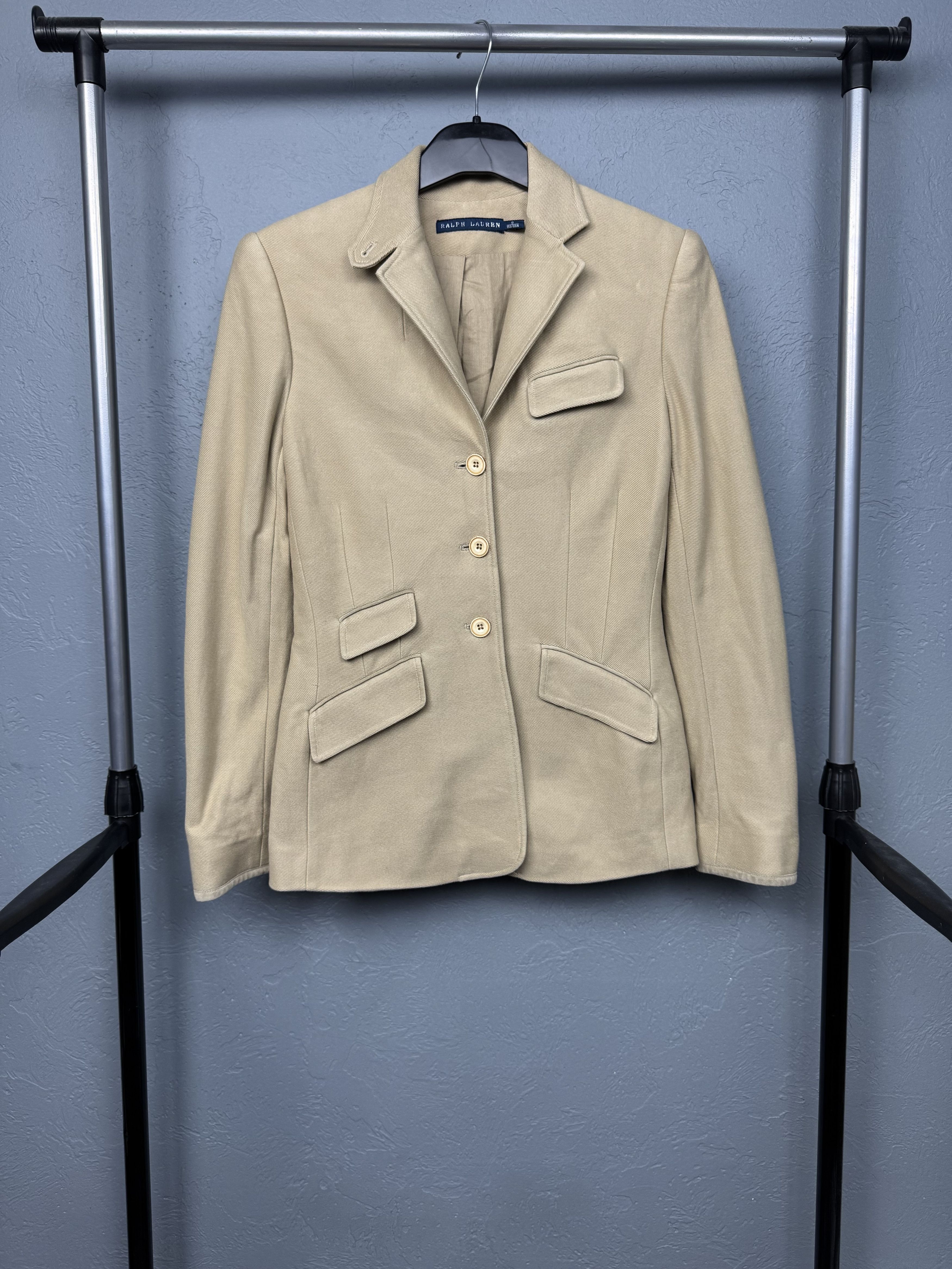 Polo Ralph Lauren Polo Ralph Lauren Womens Cotton Blazer Jacket Size S / US 4 / IT 40 - 1 Thumbnail