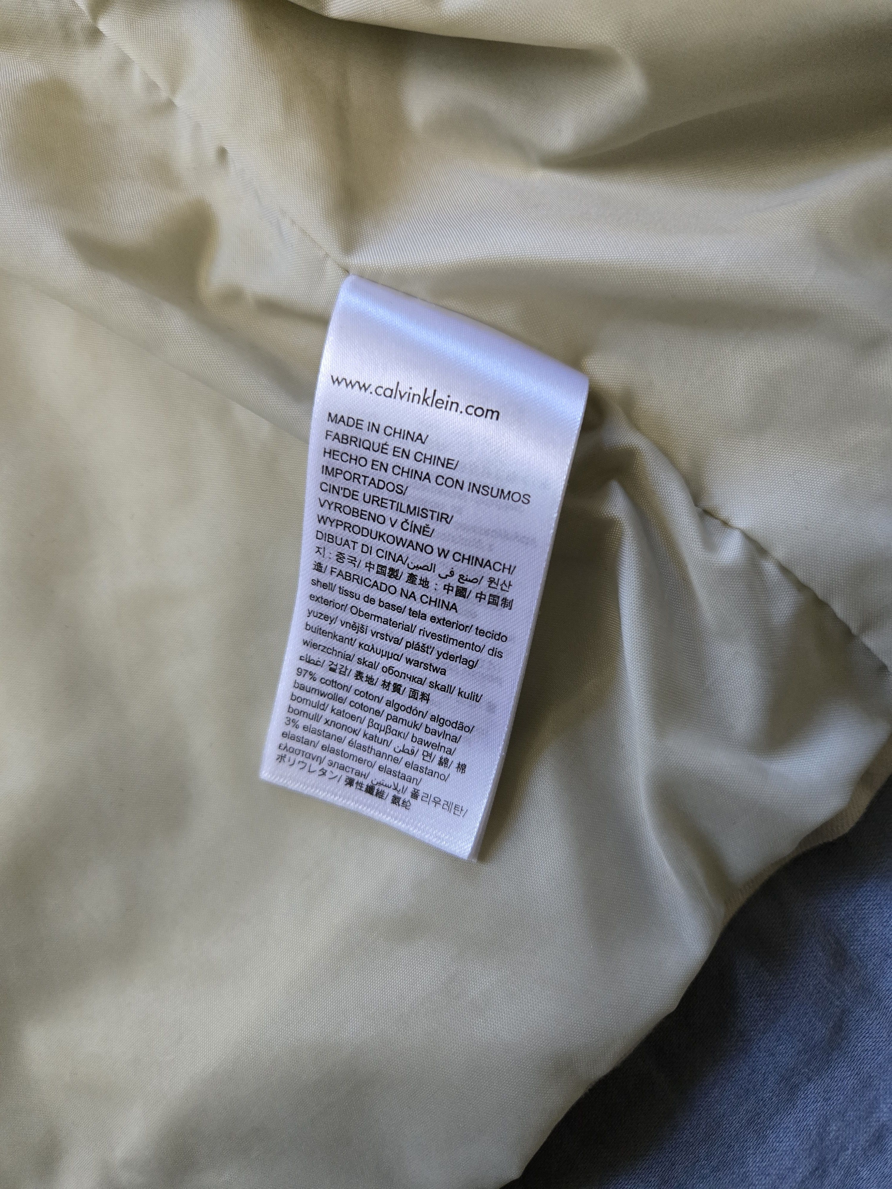 Calvin Klein Calvin Klein White Jacket Size US S / EU 44-46 / 1 - 2 Thumbnail
