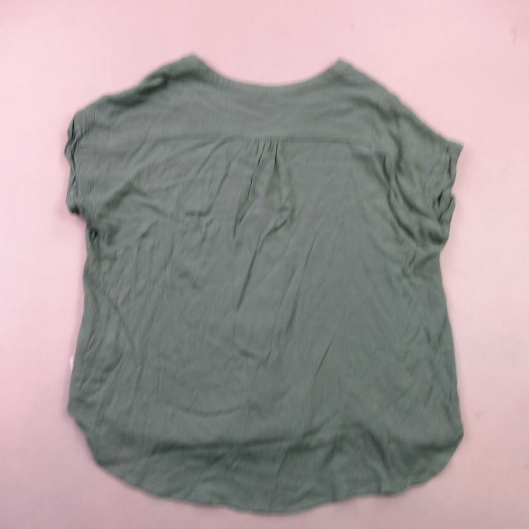 Orvis Orvis Shirt Womens L Short Sleeve Pockets Button Front Casual Green Size L / US 10 / IT 46 - 6 Thumbnail
