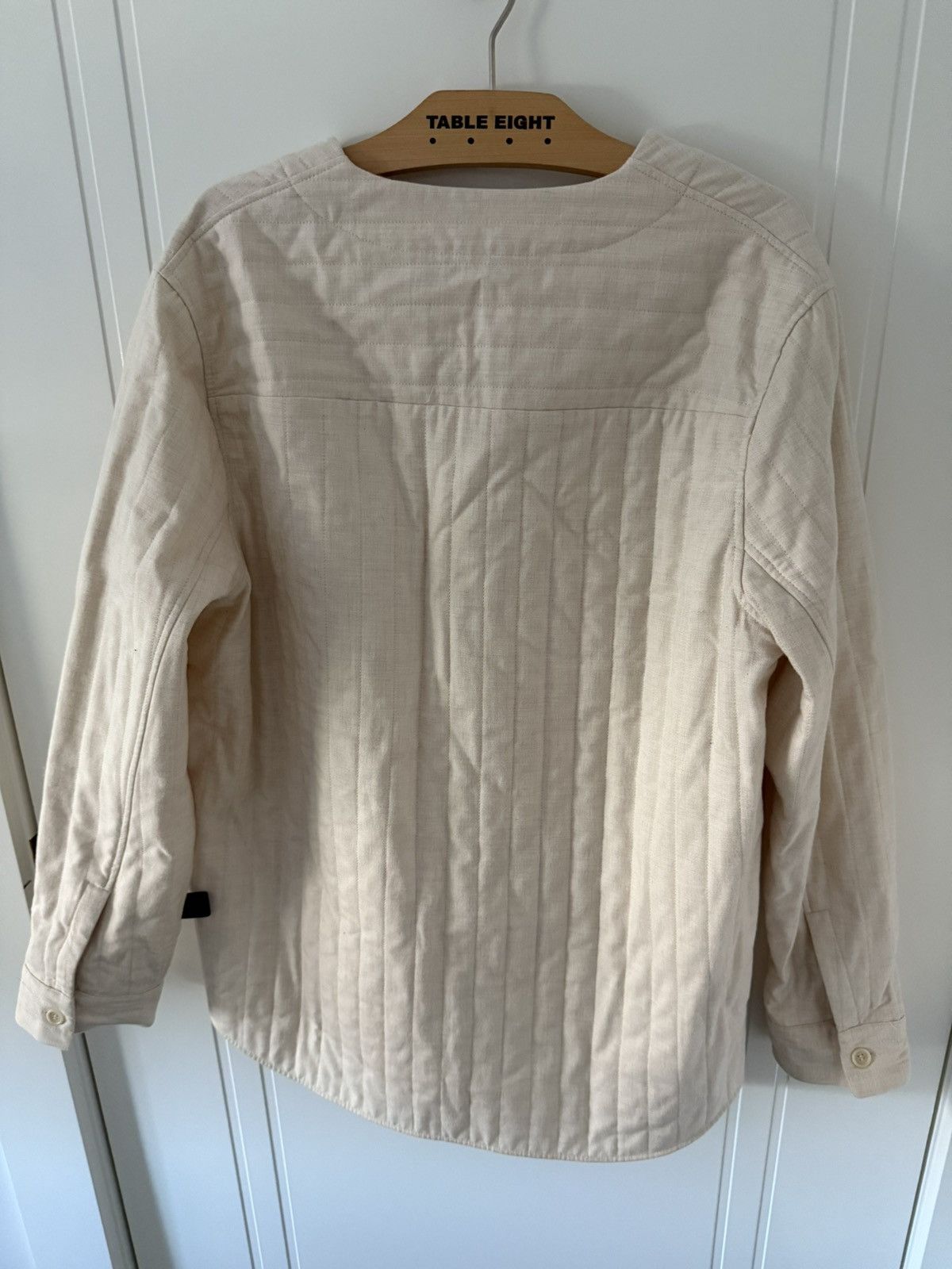 Cos Cos Cotton Cream Light Jacket Size S / US 4 / IT 40 - 3 Thumbnail