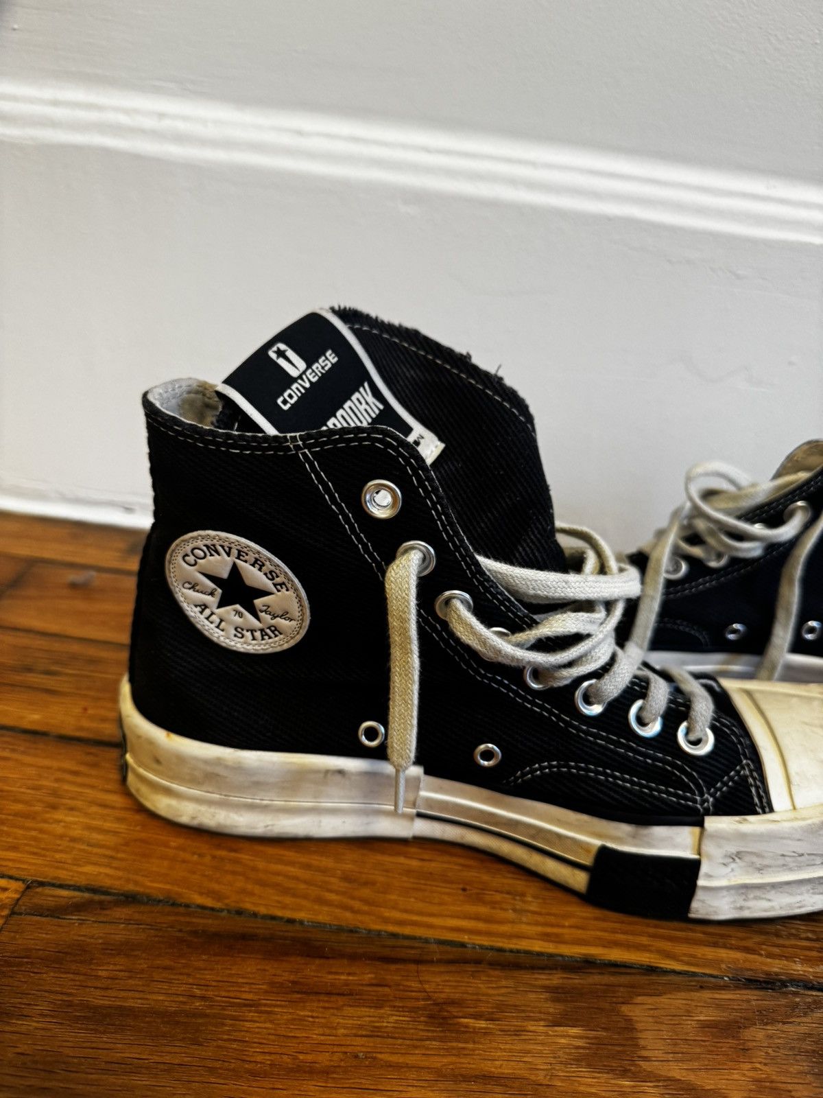 Converse × Rick Owens Drkshdw Converse Turbodrk DRKSHDW converse Size US 7 / EU 40 - 4 Thumbnail