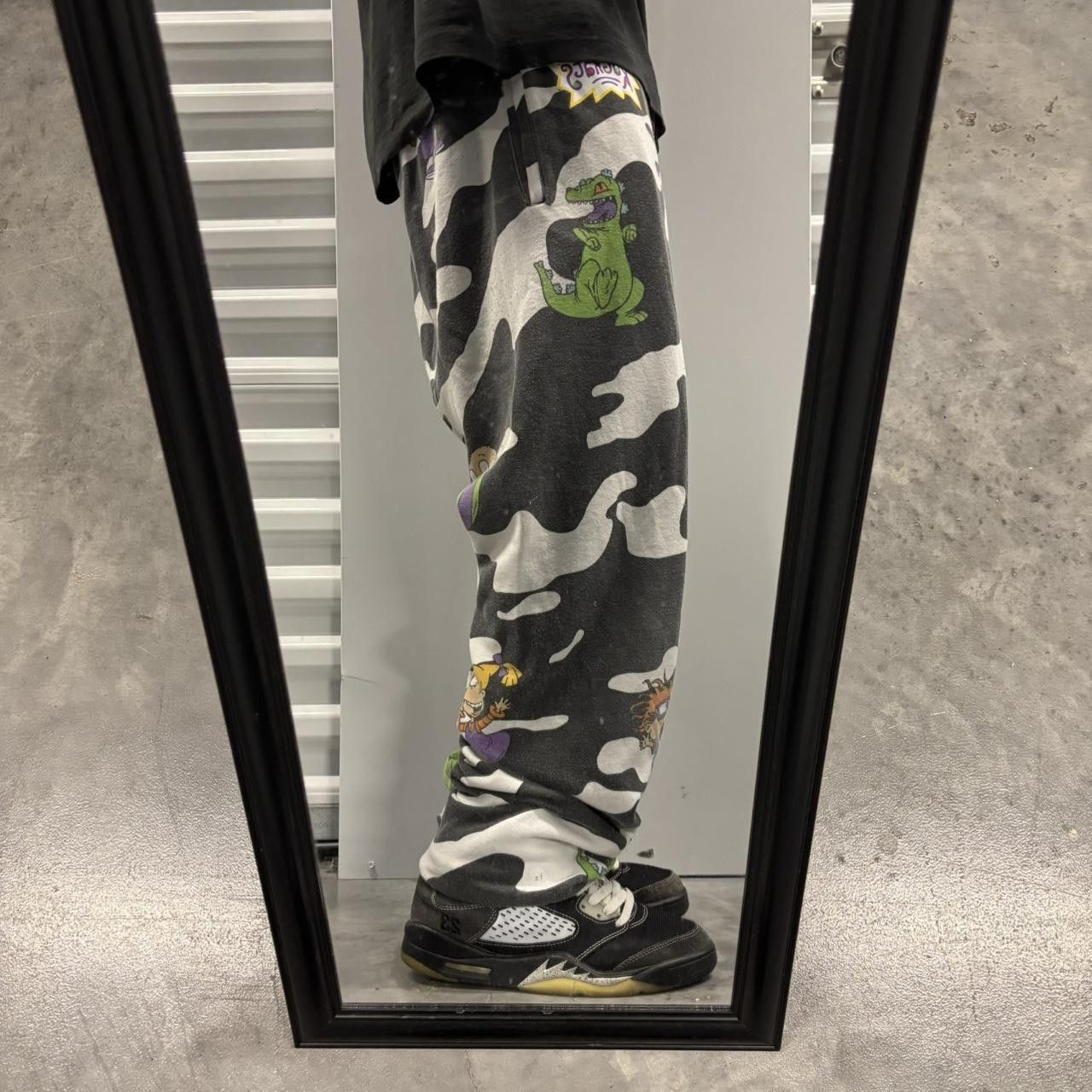 Nickelodeon × Vintage Crazy Vintage Y2K/2000s Nickelodeon Rugrats Cartoon Sweatpants! Size US 32 / EU 48 - 2 Thumbnail
