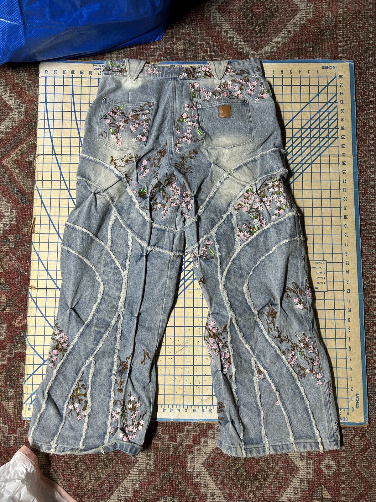 Bad Son Cherry blossom denim Size US 34 / EU 50 - 5 Thumbnail