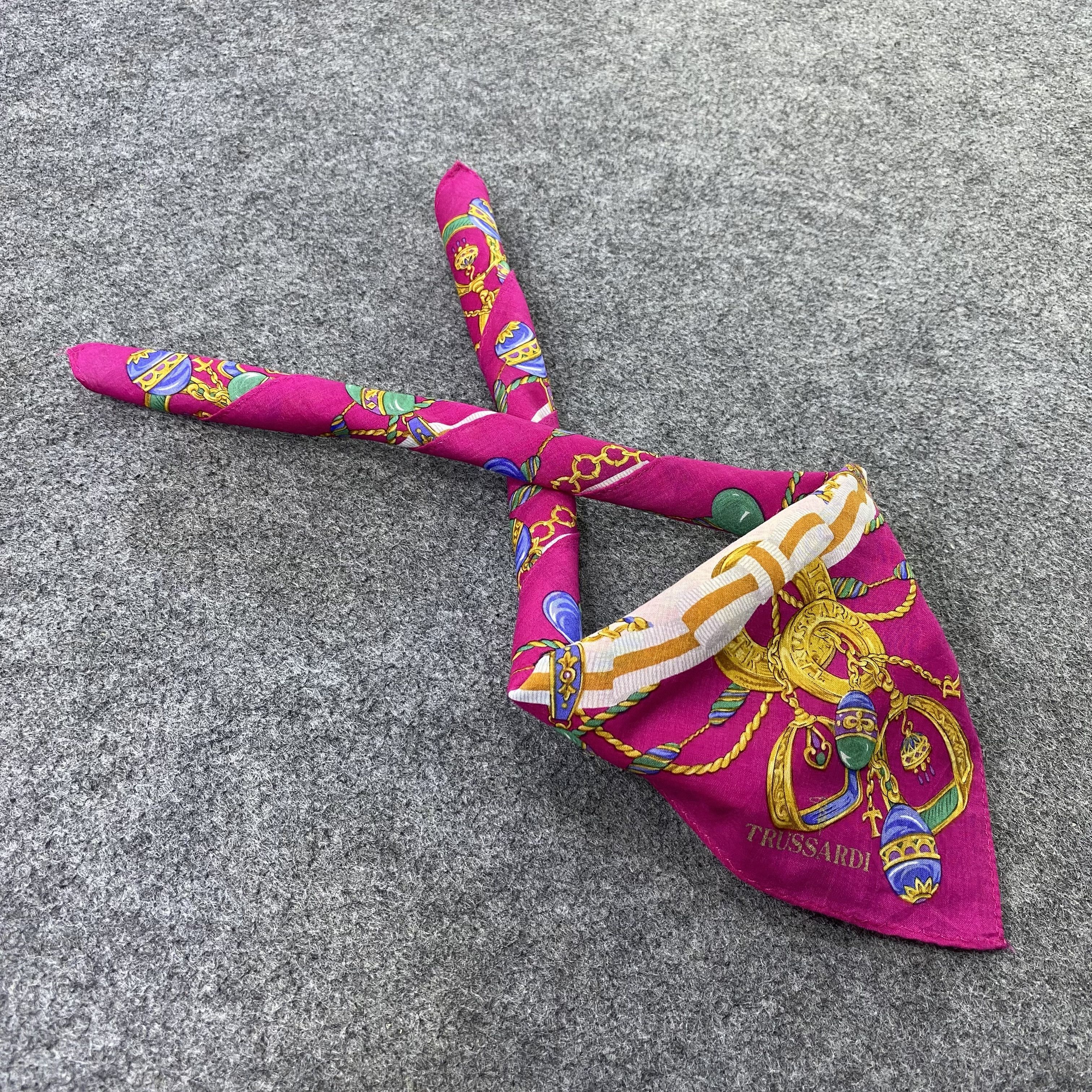 Trussardi Trussardi Handkerchief Neckerchief Bandana-B1755 Size ONE SIZE - 1 Thumbnail