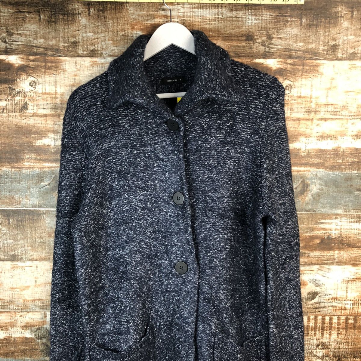 Comme Ca Ism Comme Ca Ism Dark Blue long Cardigan Knitwear #A1468 Size US M / EU 48-50 / 2 - 5 Thumbnail
