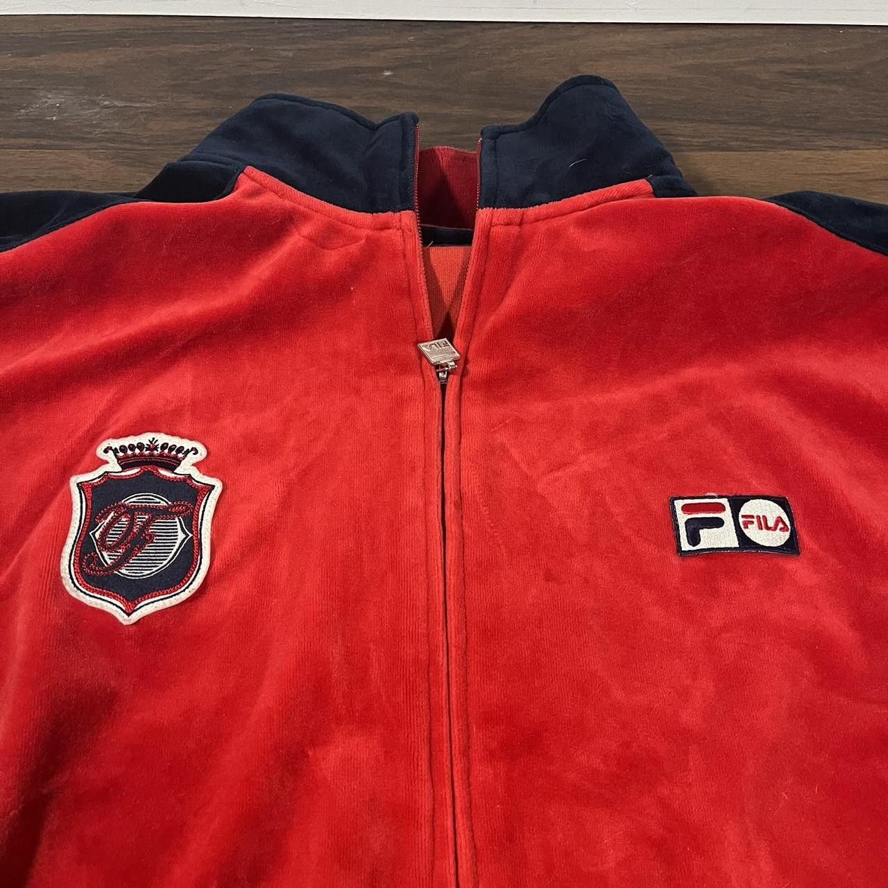 Fila Fila Zip Up Fleece Size US L / EU 52-54 / 3 - 3 Thumbnail