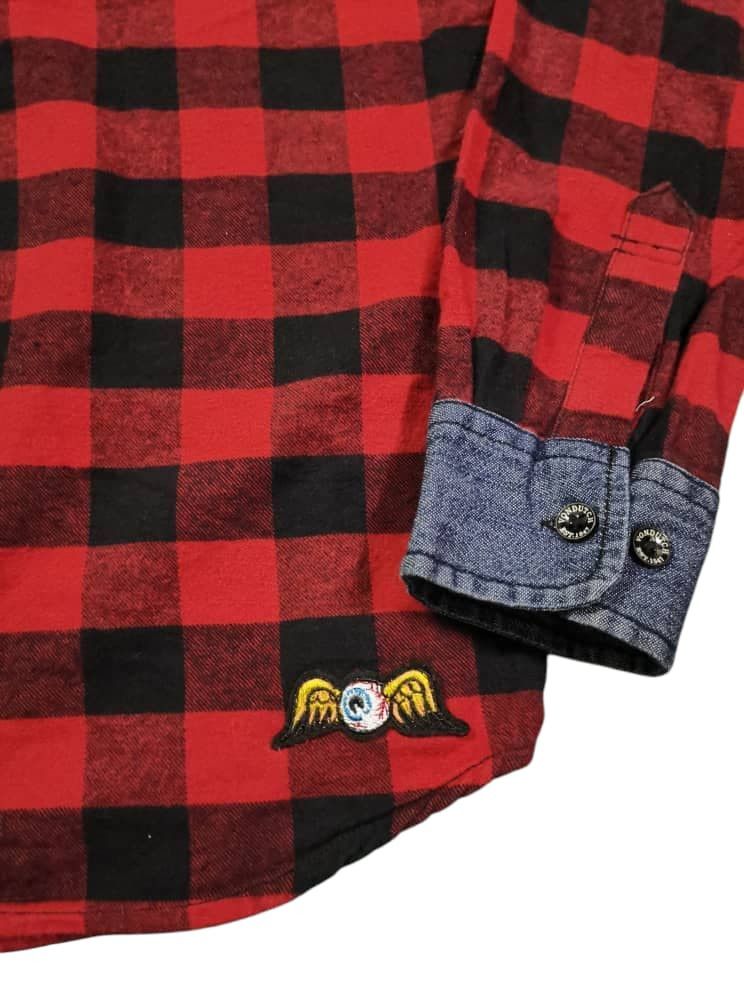 Indian Motorcycle × Von Dutch 💥Von Dutch Long Sleeve Button Up Shirt Size US M / EU 48-50 / 2 - 4 Thumbnail