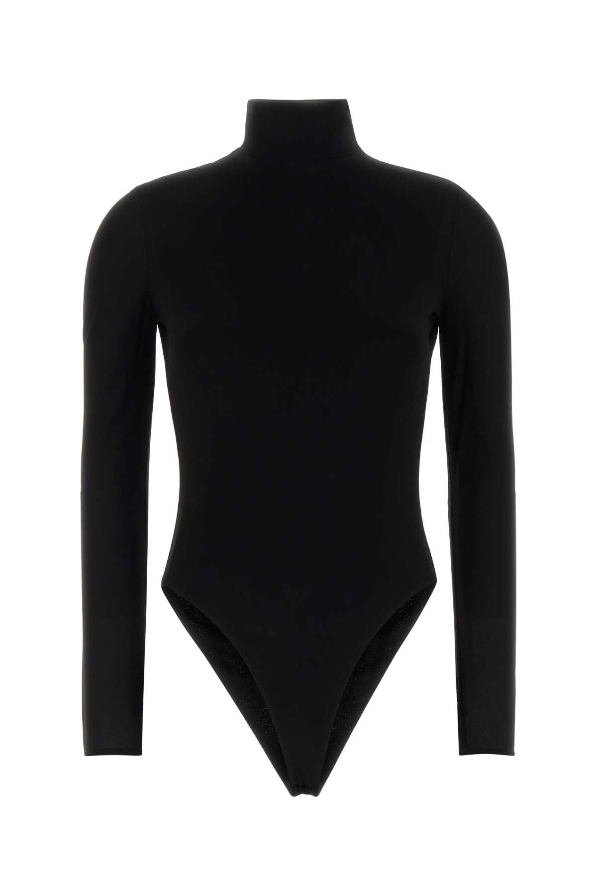 Alaia Black Viscose Bodysuit Size M / US 6-8 / IT 42-44 - 1 Thumbnail