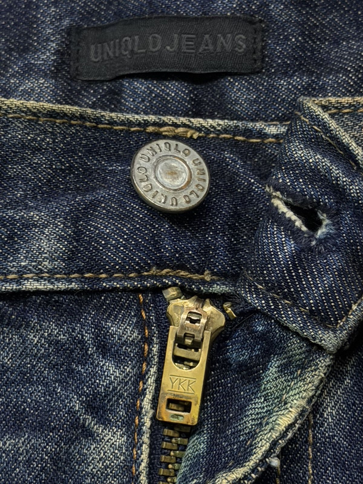 Uniqlo Vintage Uniqlo Jeans Selvedge Denim Japan | Vintage Faded 36 Size US 36 / EU 52 - 12 Thumbnail