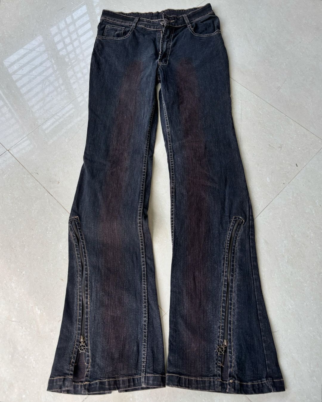 Designer × JNCO × Japanese Brand Cross Chains Designer Jean Size US 27 - 8 Thumbnail