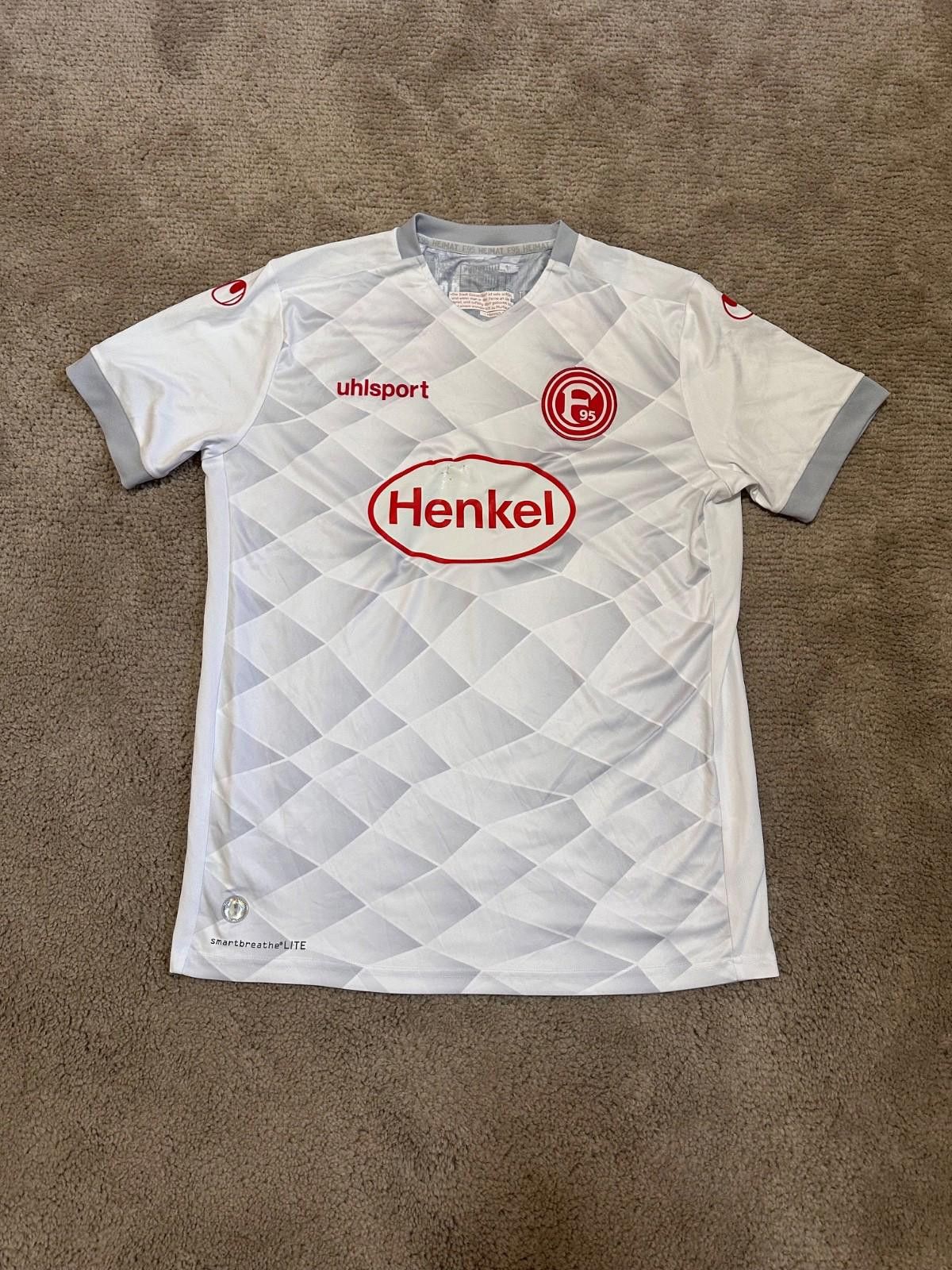 Designer Fortuna Dusseldorf 2018 2019 Football Shirt Uhlsport Jersey Size US L / EU 52-54 / 3 - 1 Thumbnail