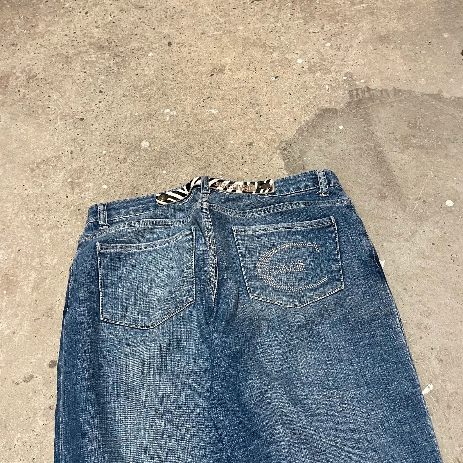 Just Cavalli Vintage just cavalli boot cut jeans logo Size US 30 / EU 46 - 3 Thumbnail