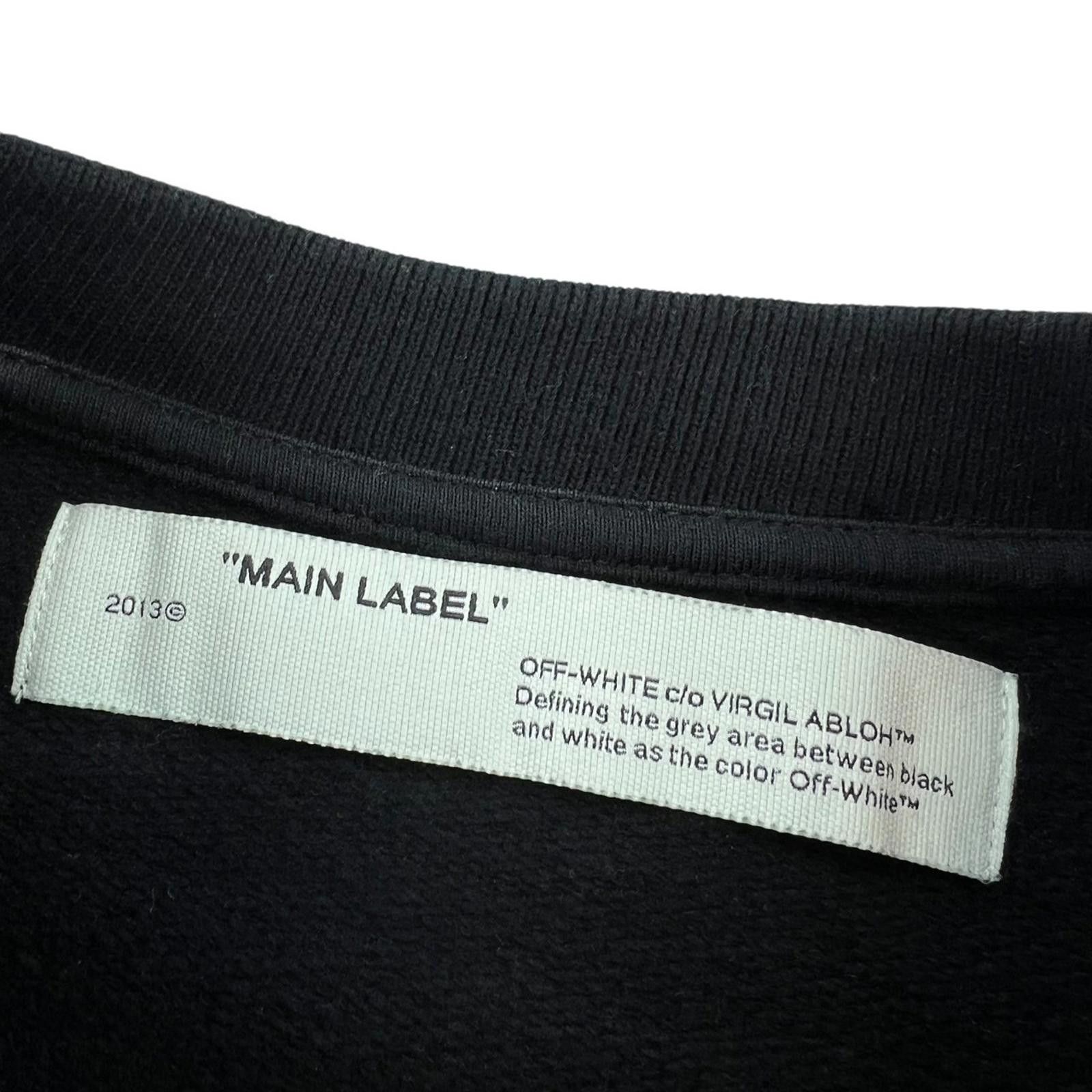 Off-White Off-White Tape Arrows Crew Sweatshirt Size US S / EU 44-46 / 1 - 5 Thumbnail