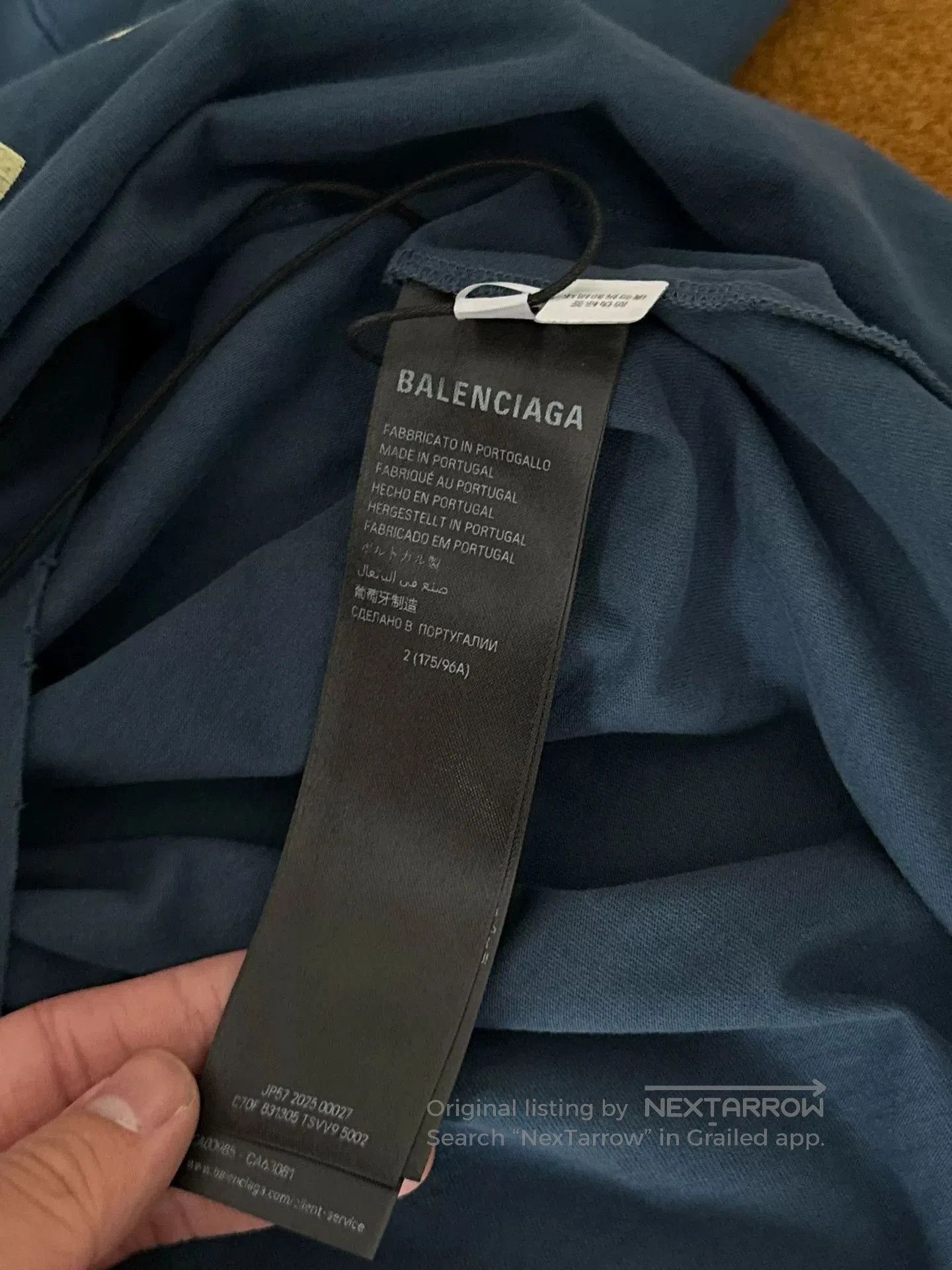 Balenciaga balenciaga portrait short sleeve t-shirt. Size US S / EU 44-46 / 1 - 4 Thumbnail