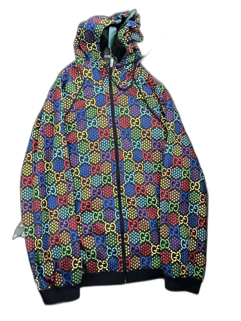 Gucci Gucci Colorful Double G Printed Jacket Size US XL / EU 56 / 4 - 1 Thumbnail