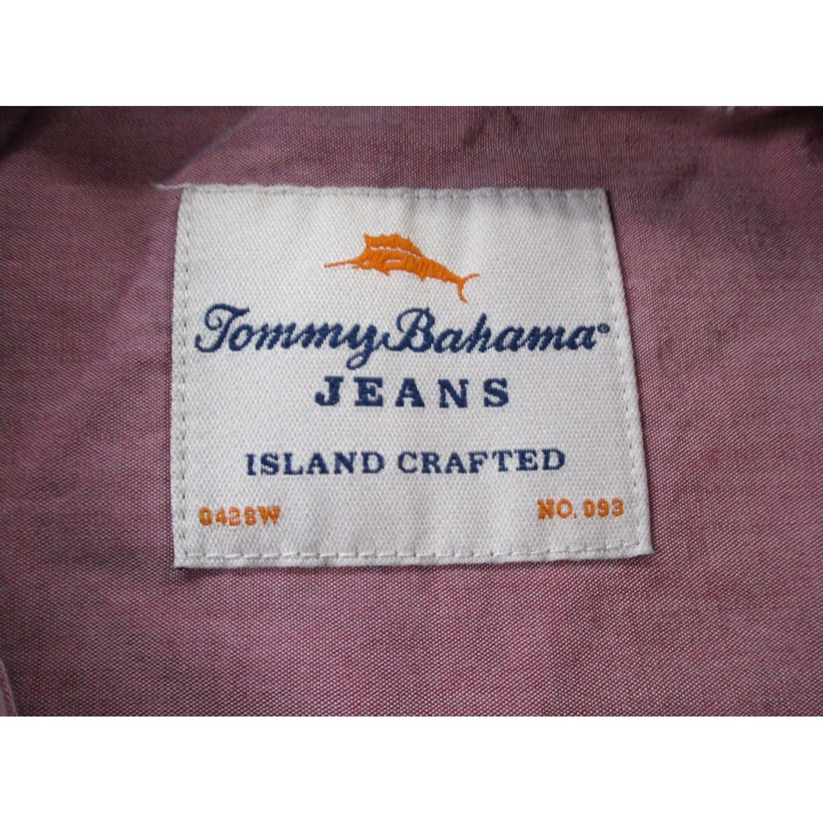 Tommy Bahama Tommy Bahama Shirt Mens XL Pink Island Crafted Perfect Fit Button-Up Casual Business Short Sleeve Shirt Size US XL / EU 56 / 4 - 6 Thumbnail