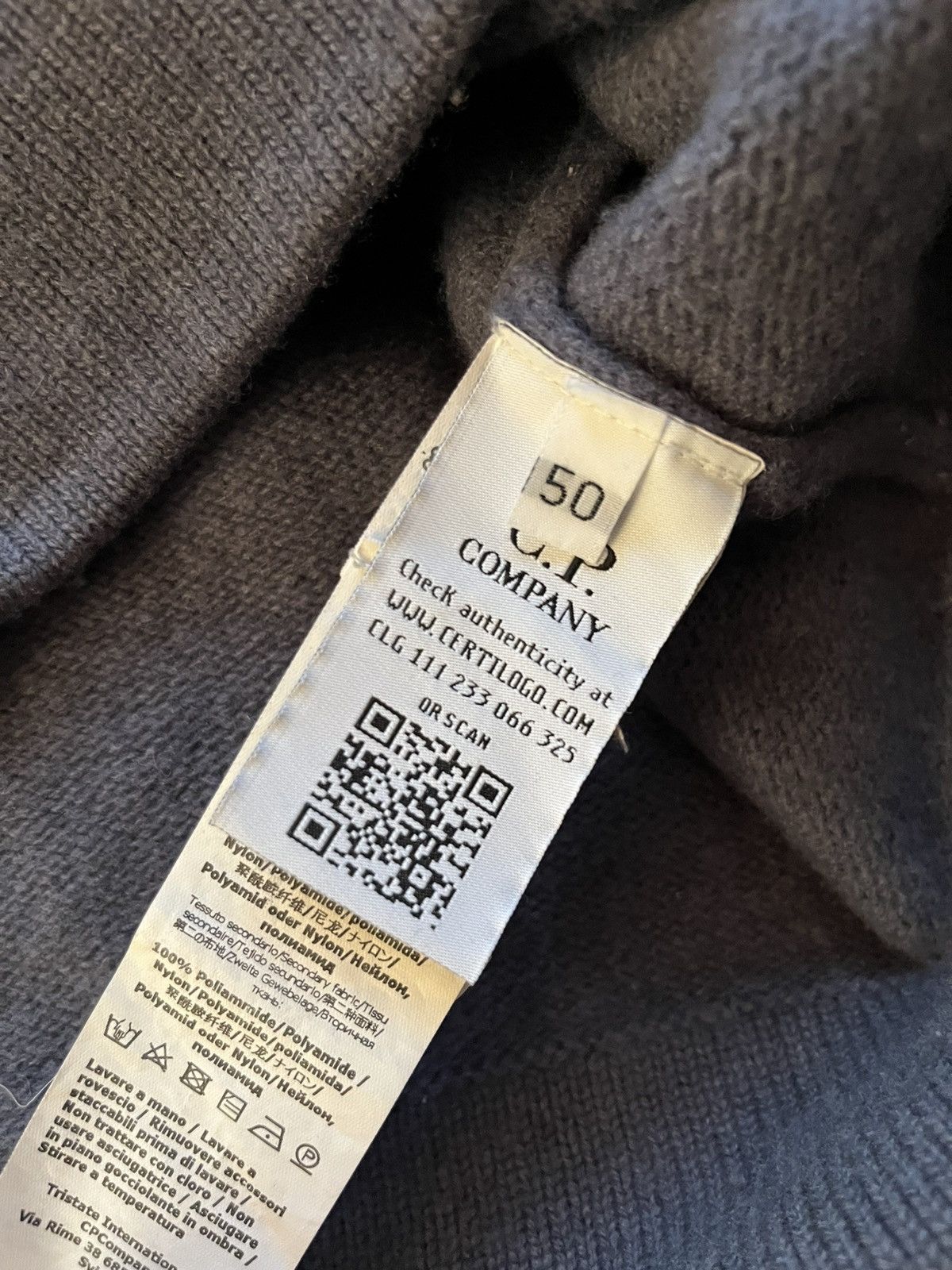 C.P. Company C.P. Company violet blue heavy wool sweater Size US M / EU 48-50 / 2 - 4 Thumbnail