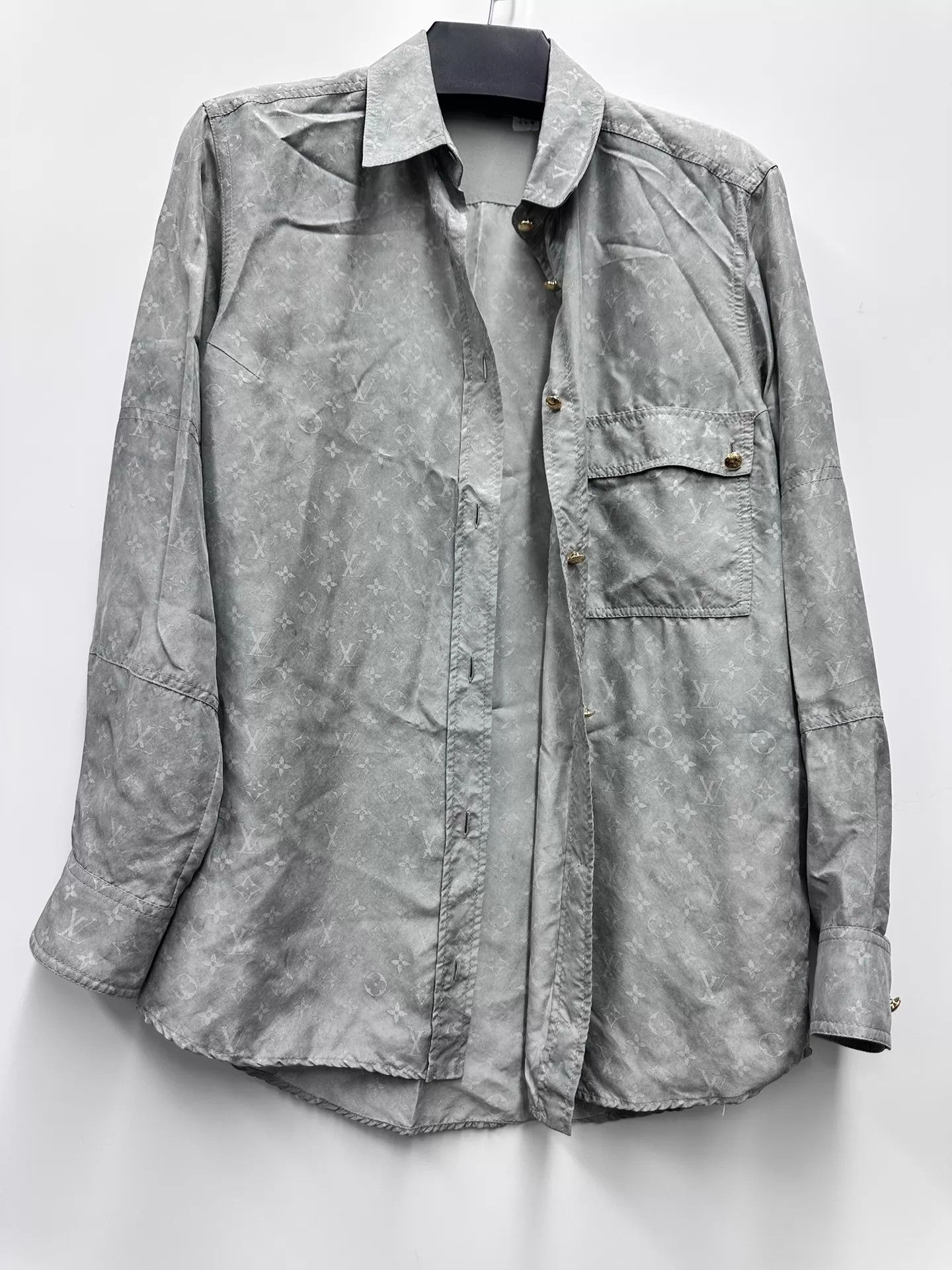 Louis Vuitton Louis Vuitton All Over Print Shirt 34 Size XS / US 0-2 / IT 36-38 - 9 Thumbnail