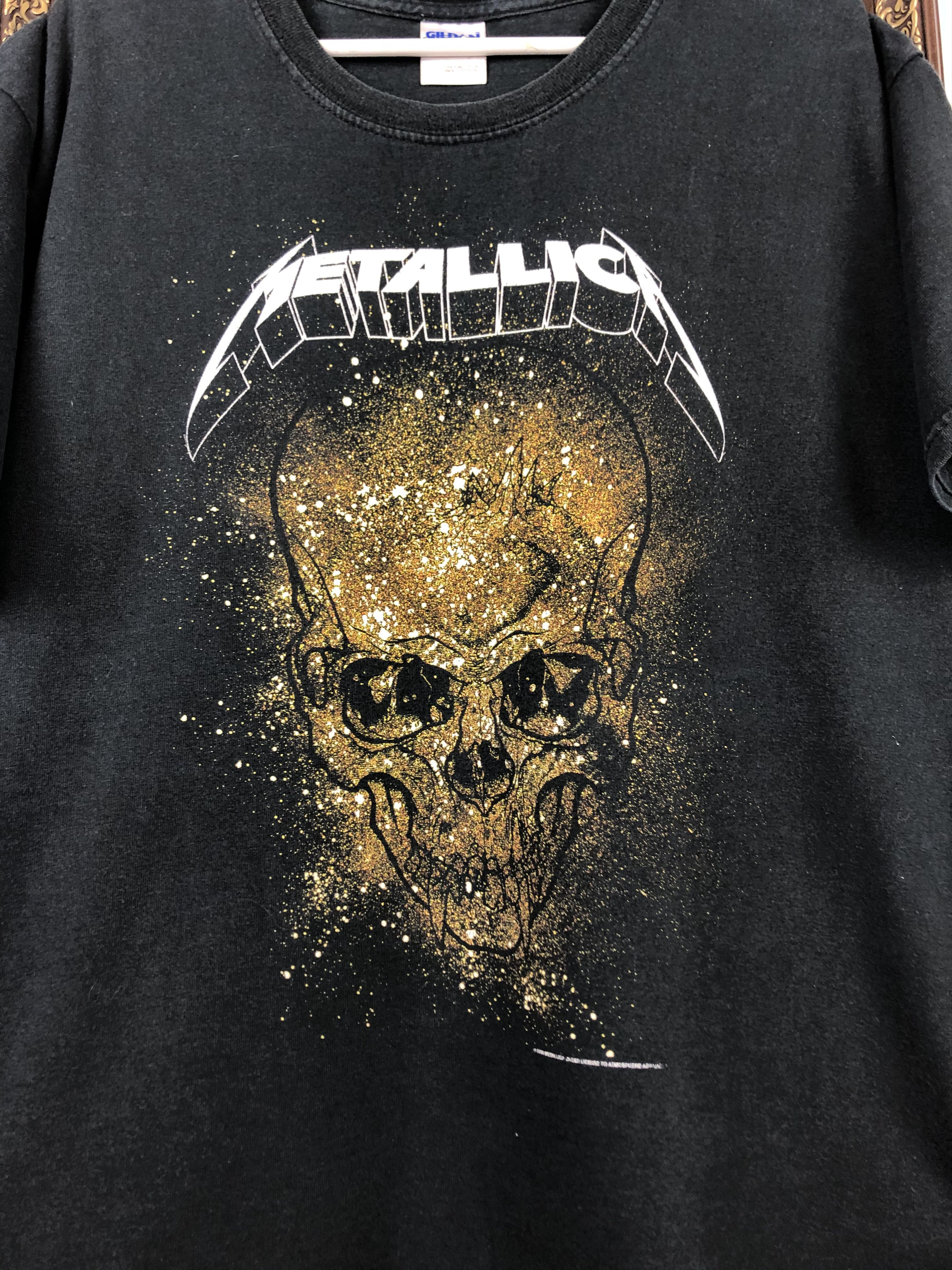 Band Tees Vintage Metallica Band Shirt Tee Black Over Print Rare Hype Size US M / EU 48-50 / 2 - 5 Thumbnail