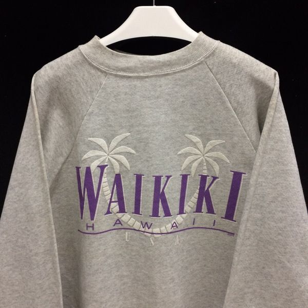 Vintage Vintage Waikiki Hawaii USA Sweatshirt Size US S / EU 44-46 / 1 - 3 Thumbnail