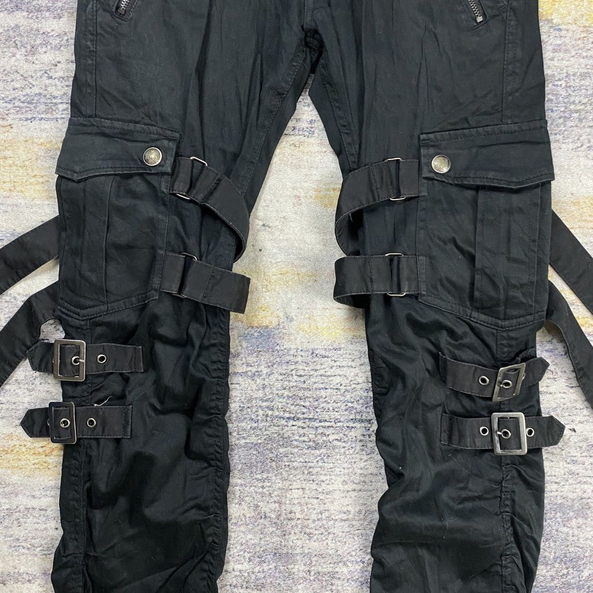 Japanese Brand Berning sho seditionaries bondage pants Size US 29 - 4 Thumbnail