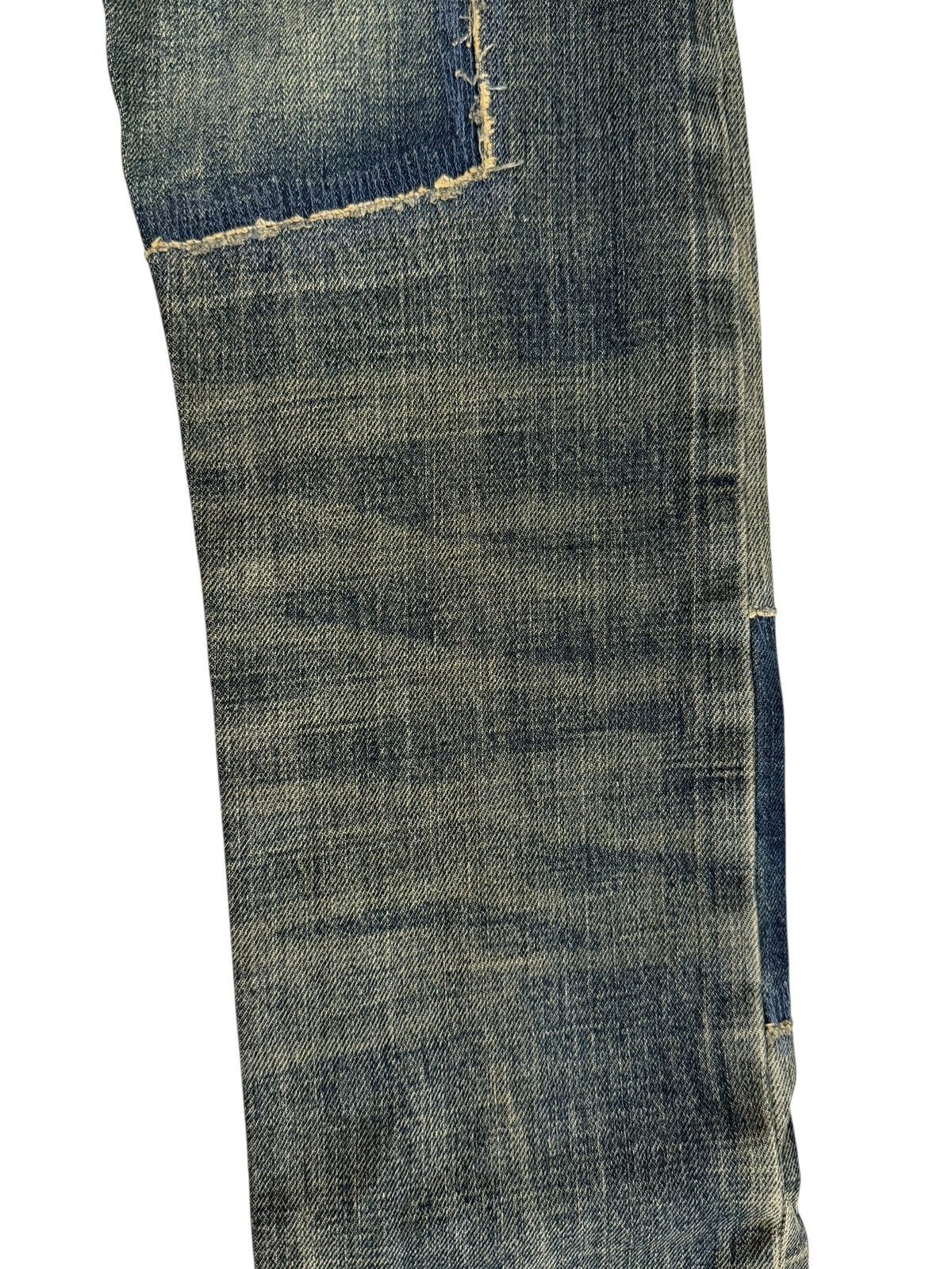 Energie Patchwork Jeans Distressed Energie Italy Selvedge Denim Size US 28 / EU 44 - 17 Thumbnail