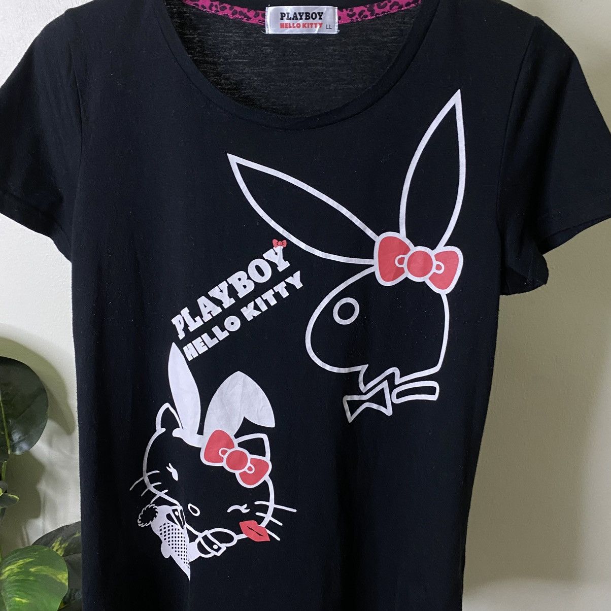 Playboy Playboy x Hello Kitty Collaboration Women T Shirt Size M / US 6-8 / IT 42-44 - 2 Thumbnail