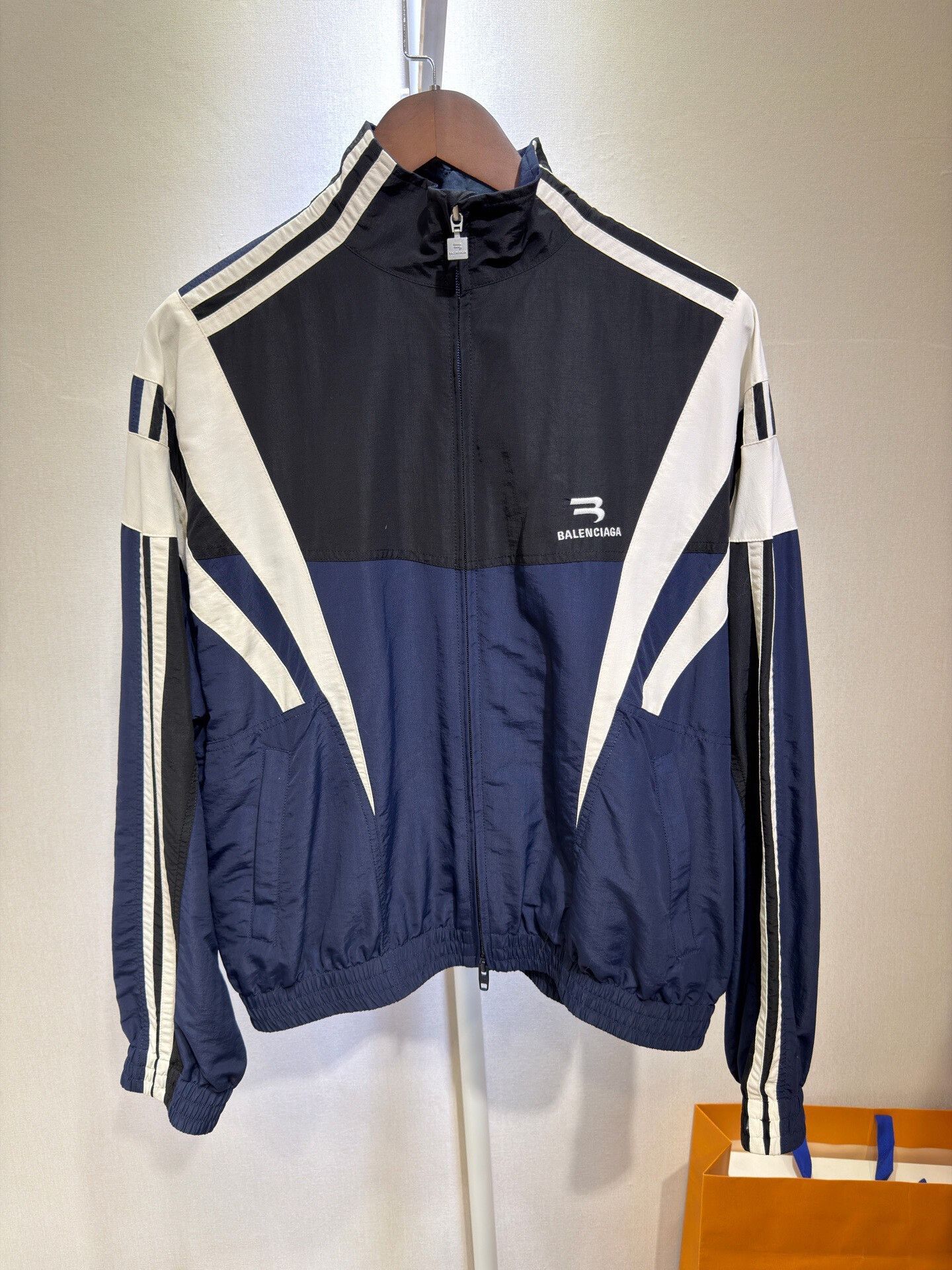 Balenciaga Balenciaga Color-Blocked Embroidered Jacket Size US M / EU 48-50 / 2 - 1 Thumbnail
