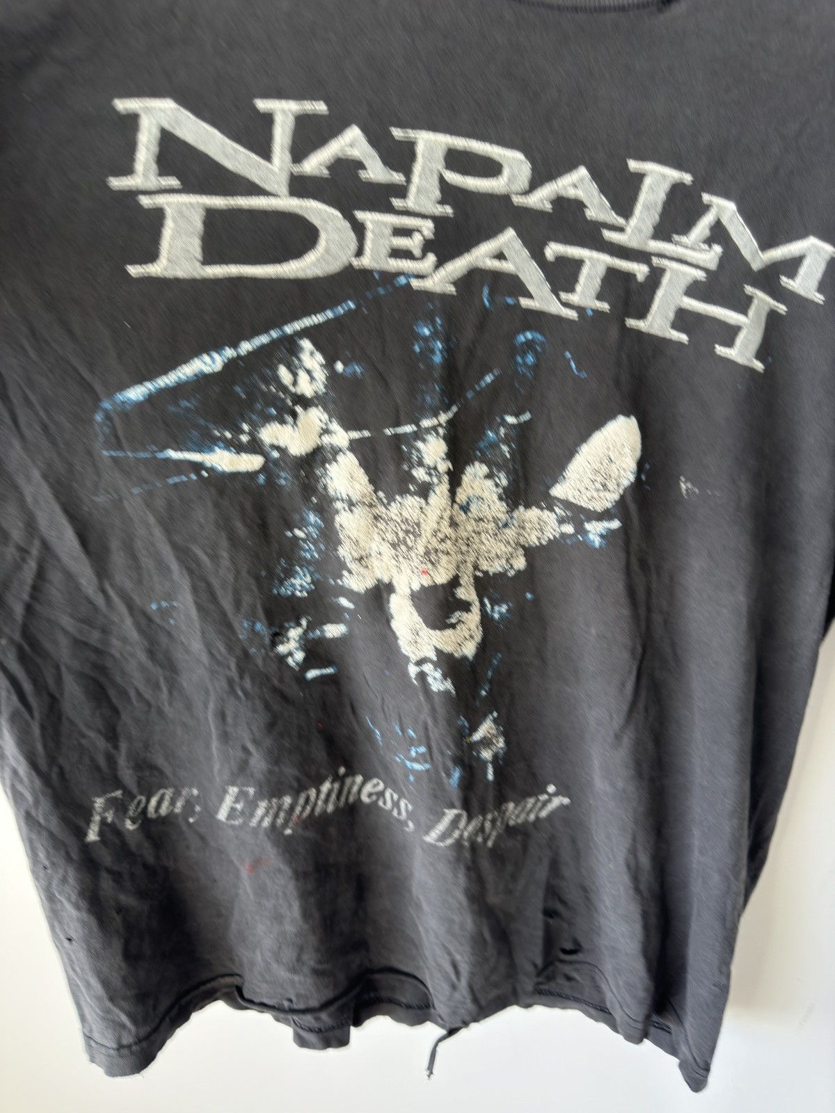 Band Tees × Vintage OG Single Stitch Napalm Death Tee Size US XL / EU 56 / 4 - 2 Thumbnail