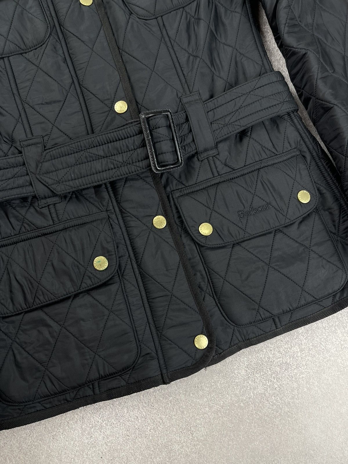 Barbour Barbour International Black Polar Quilted Jacket Size 6 Size XS / US 0-2 / IT 36-38 - 5 Thumbnail