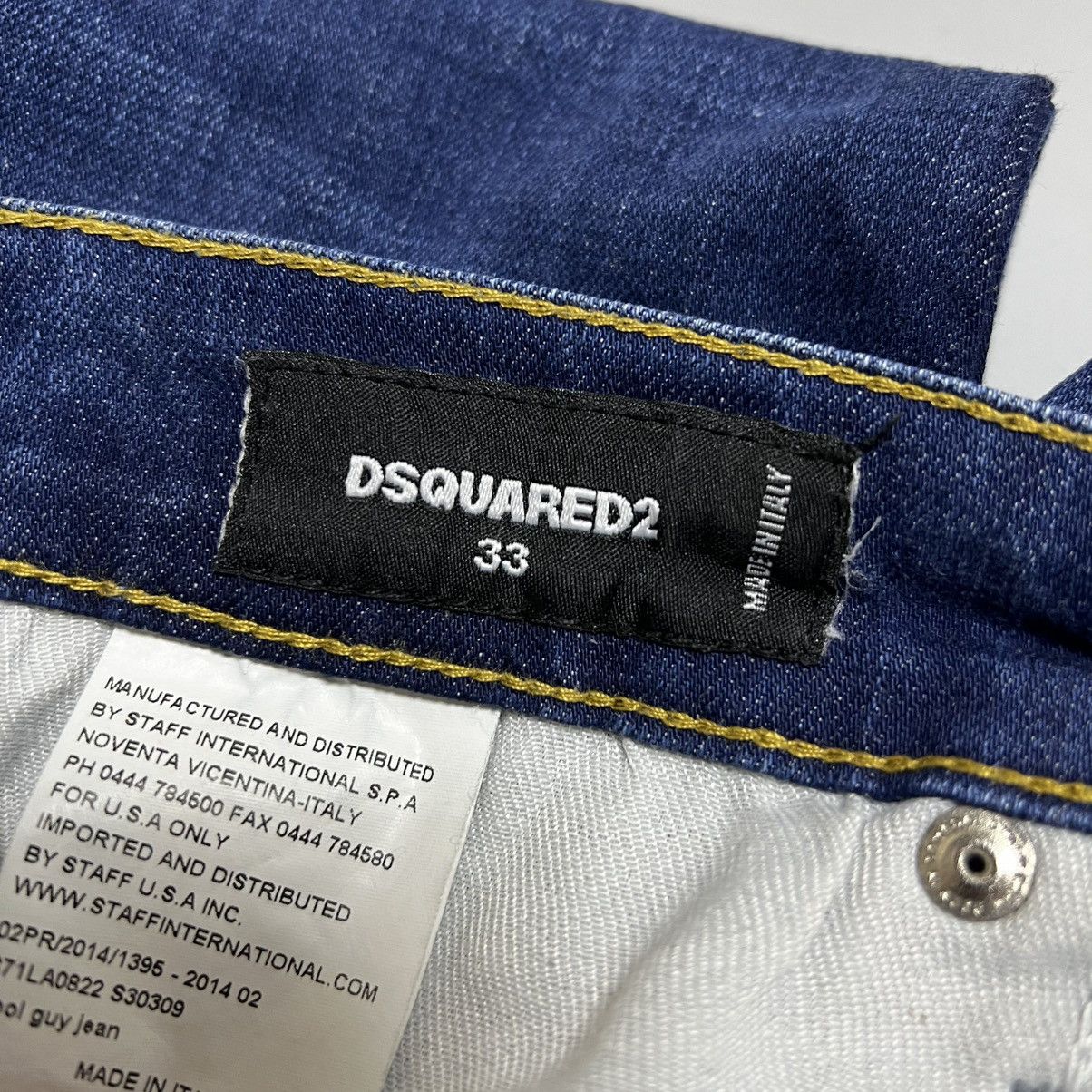 Dsquared2 × If Six Was Nine Dsquared2 Jeans distressed denim blue size 33 Size US 33 - 14 Thumbnail