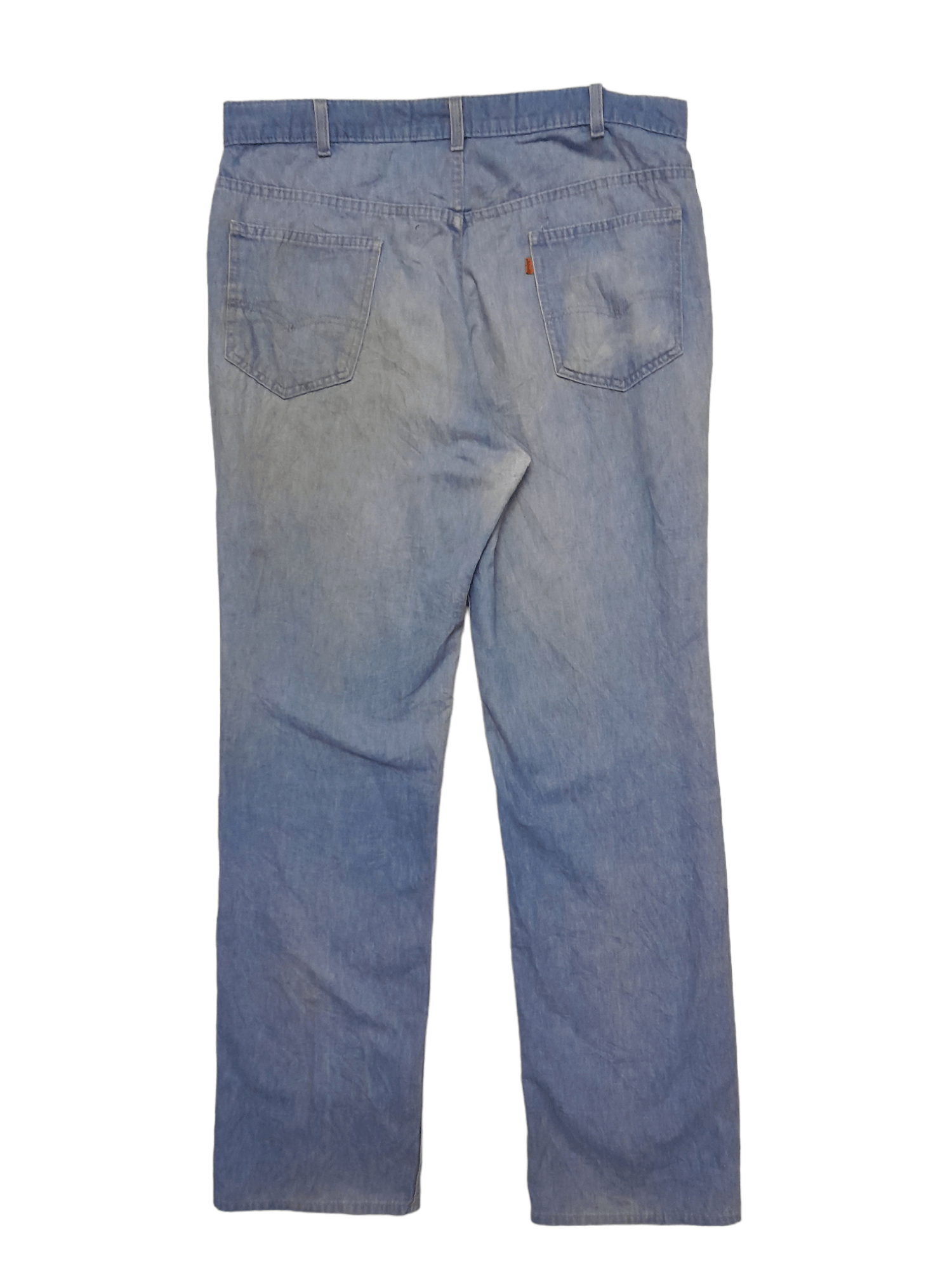 Levi's 1987 Levis Denim Button Stamped 549 Black Pole (S221) Size US 37 - 2 Thumbnail