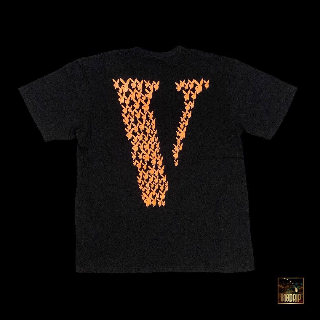 image of Vlone Playboi Carti Tee in Black, Men's (Size 2XL)